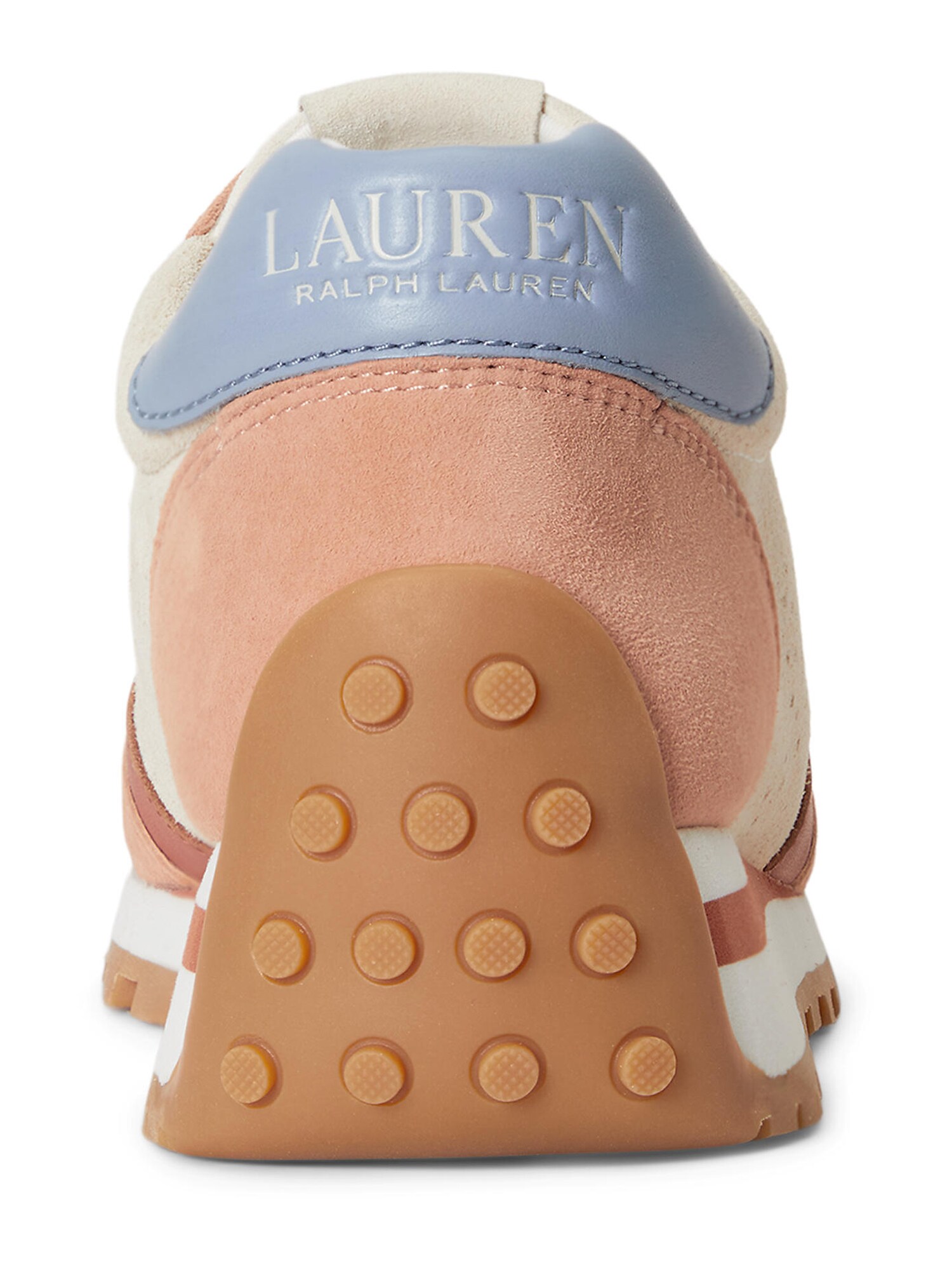 Lauren Ralph Lauren Zapatillas deportivas bajas 'DANI'  arena / azul claro / albaricique / rojo cereza – imagen 4