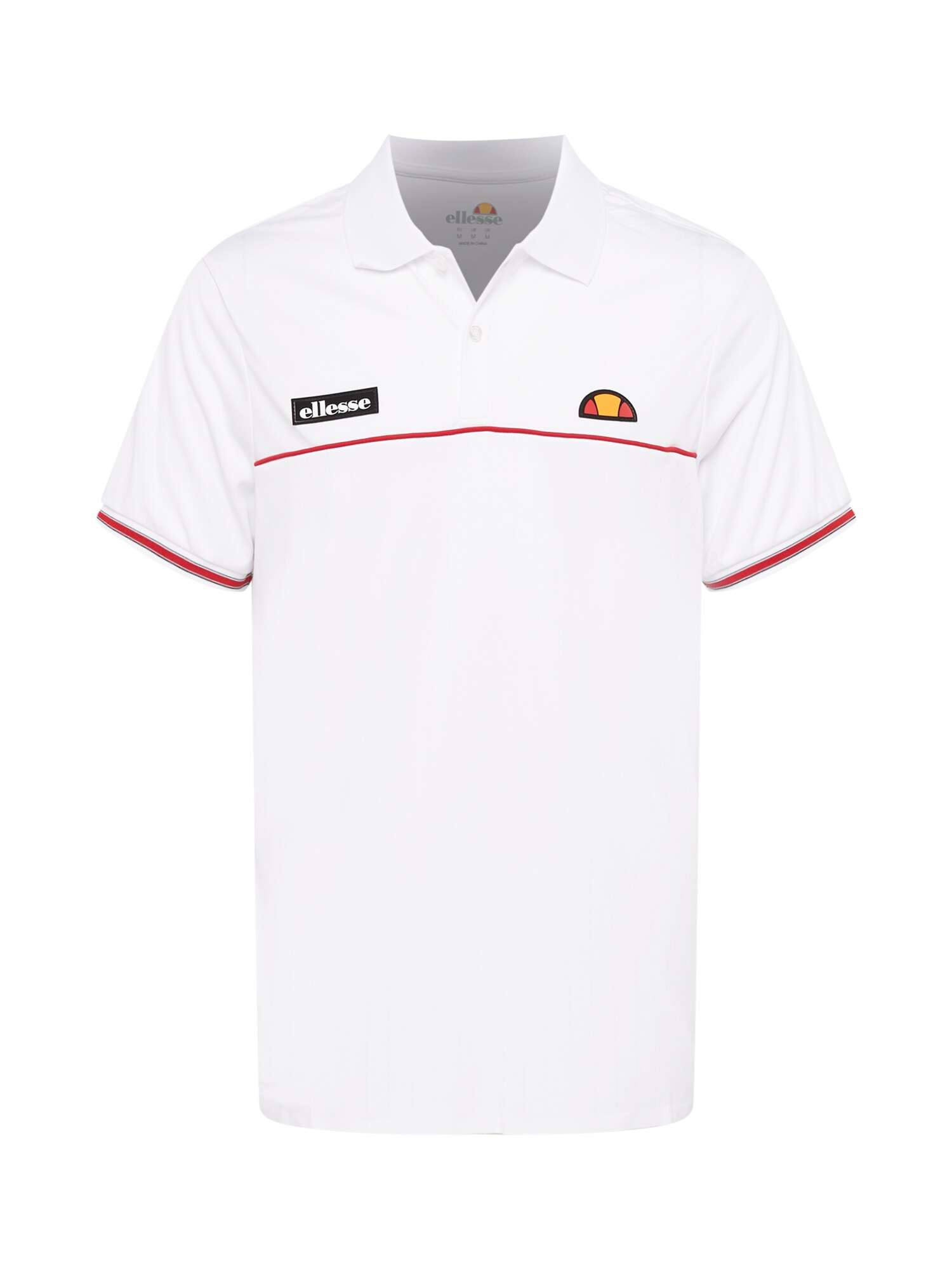 ELLESSE Funkčné tričko 'Lin'  červená / biela