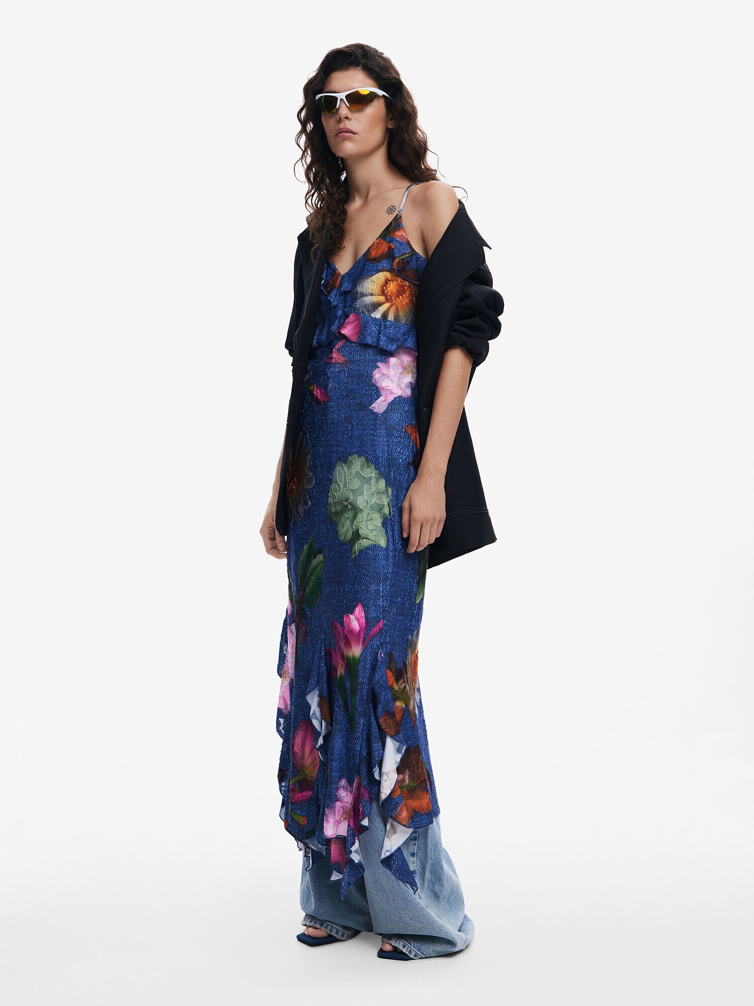 Desigual Ruha  kék / zöld / narancs / rózsaszín / világospiros termék 2. képe