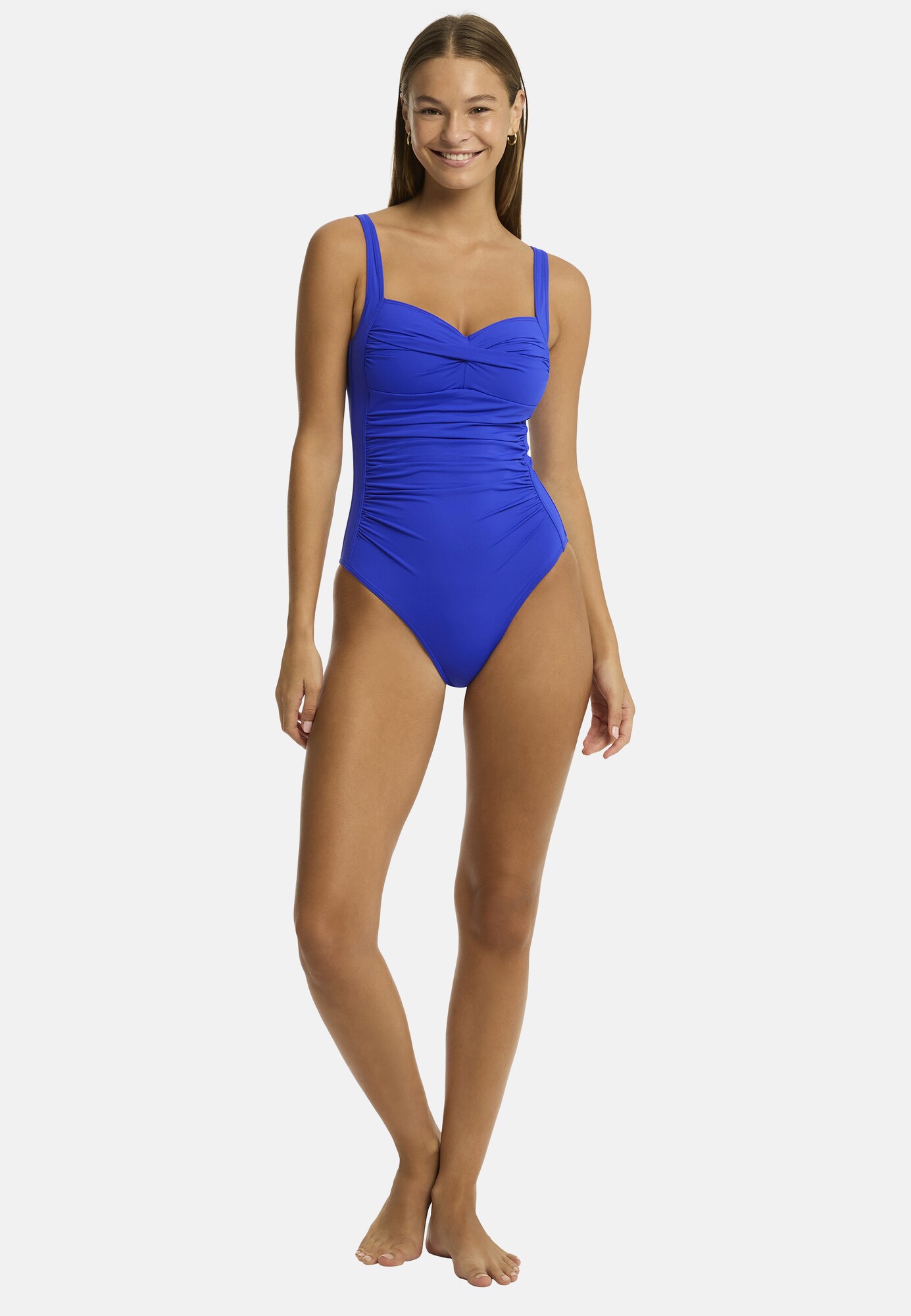 SEA LEVEL Traje de baño 'Essentials'  azul cobalto