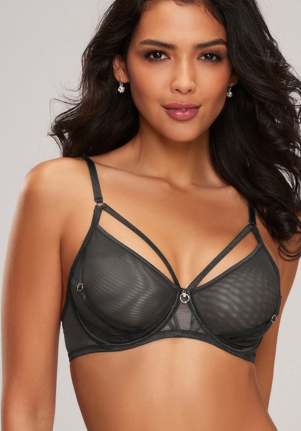 LASCANA, Melltartó, fekete, 4 kép a 4 közül