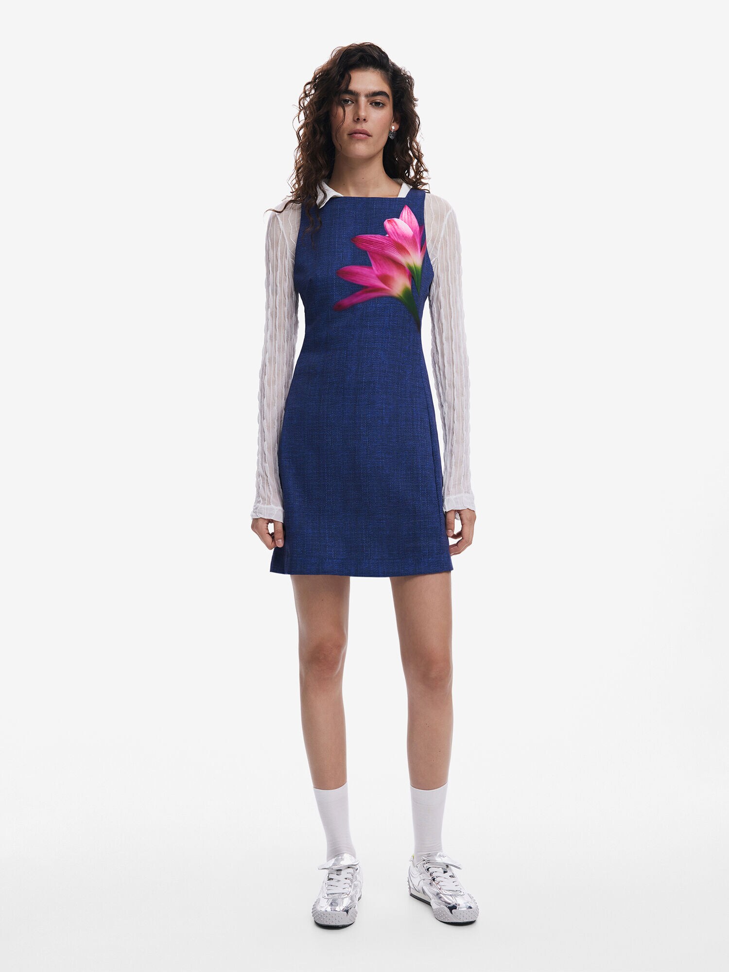 Desigual Ruha  kék / zöld / rózsaszín termék 2. képe