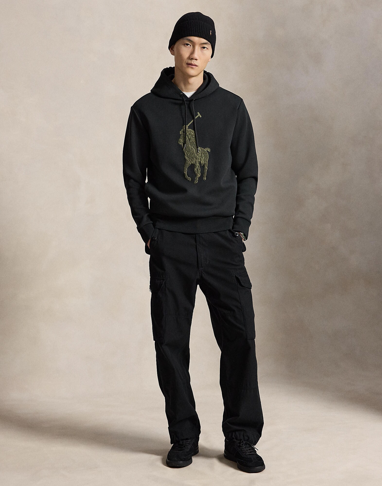 Polo Ralph Lauren Sudadera  pino / negro – imagen 4