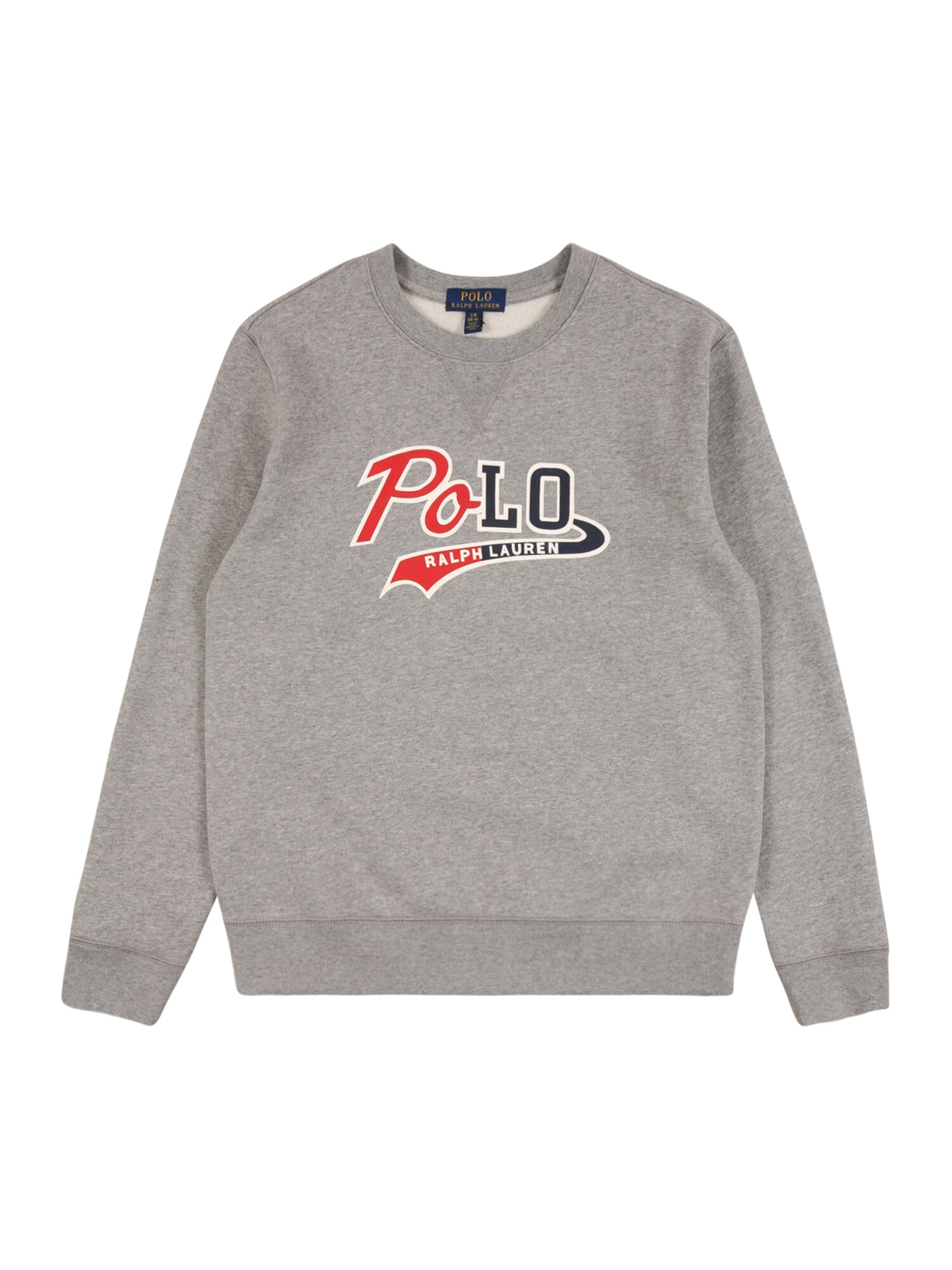 POLO RALPH LAUREN Megztinis be užsegimo  margai pilka / mišrios spalvos