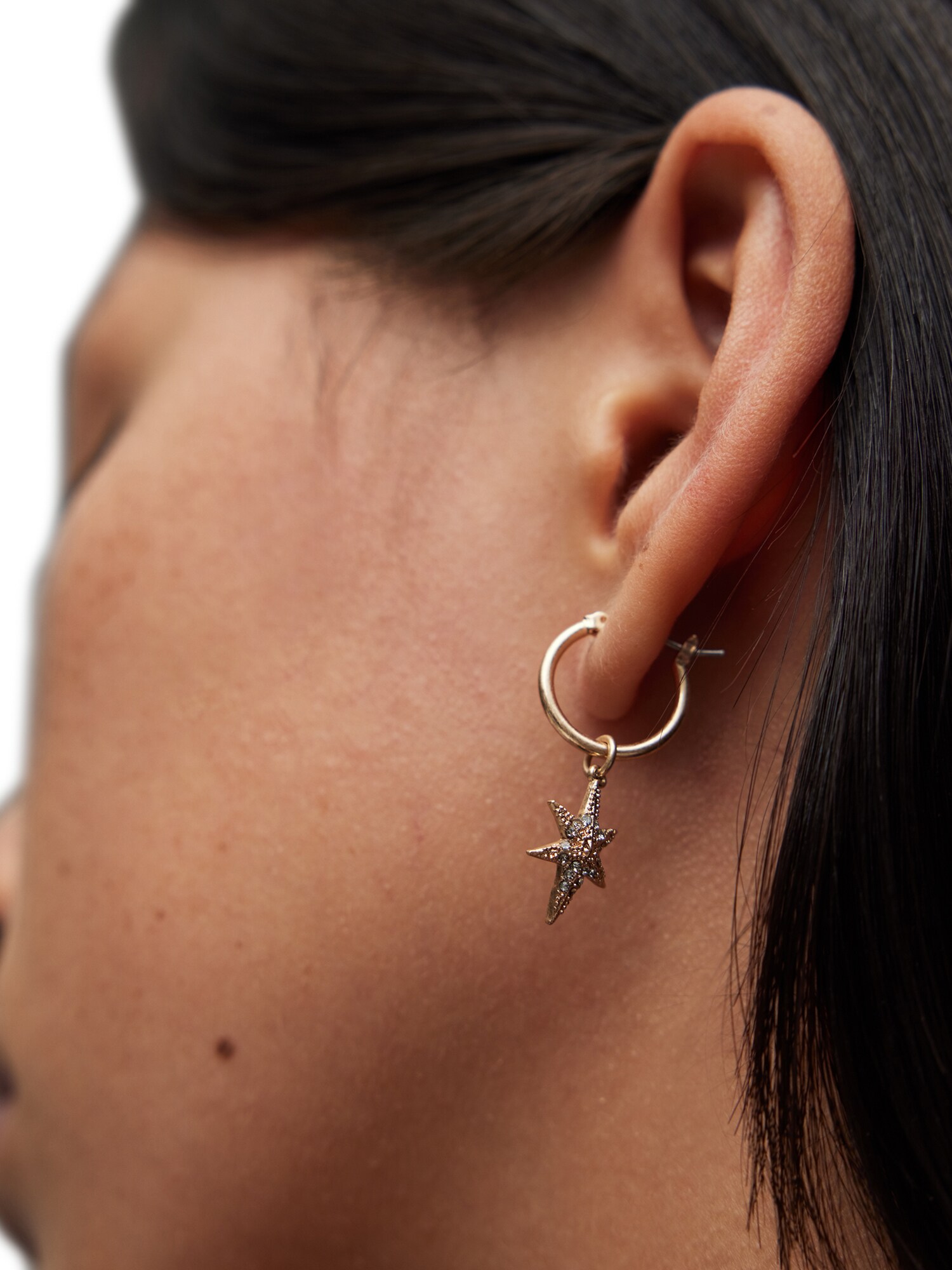 AllSaints Fülbevalók 'STAR'  arany termék 2. képe