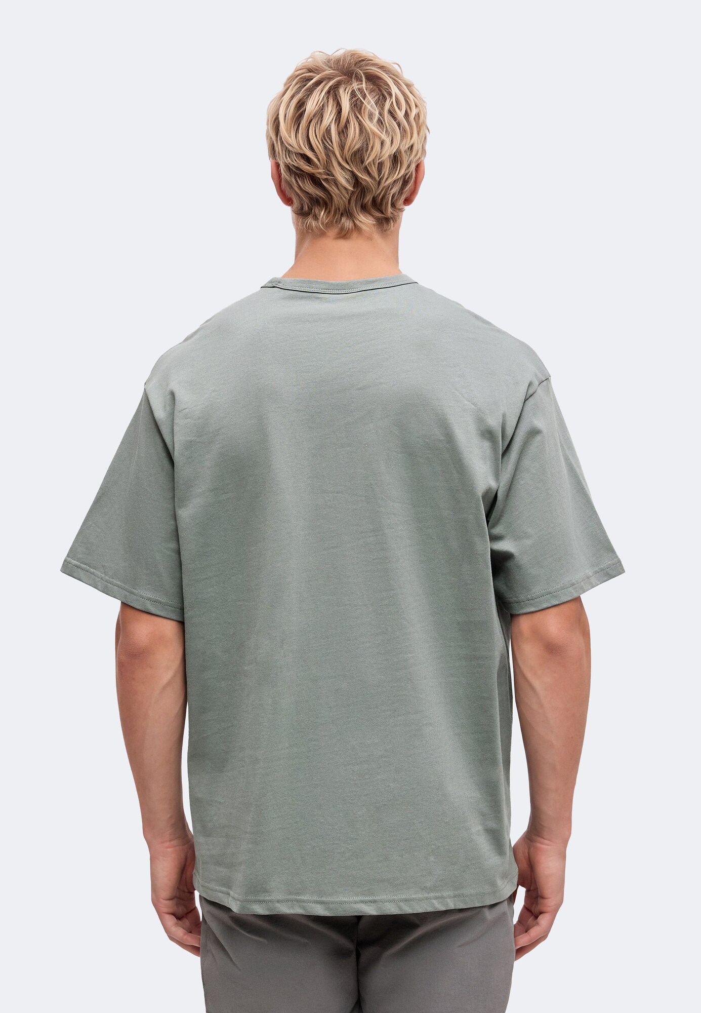 COLUMBIA Camiseta funcional verde claro / blanco – imagen 3