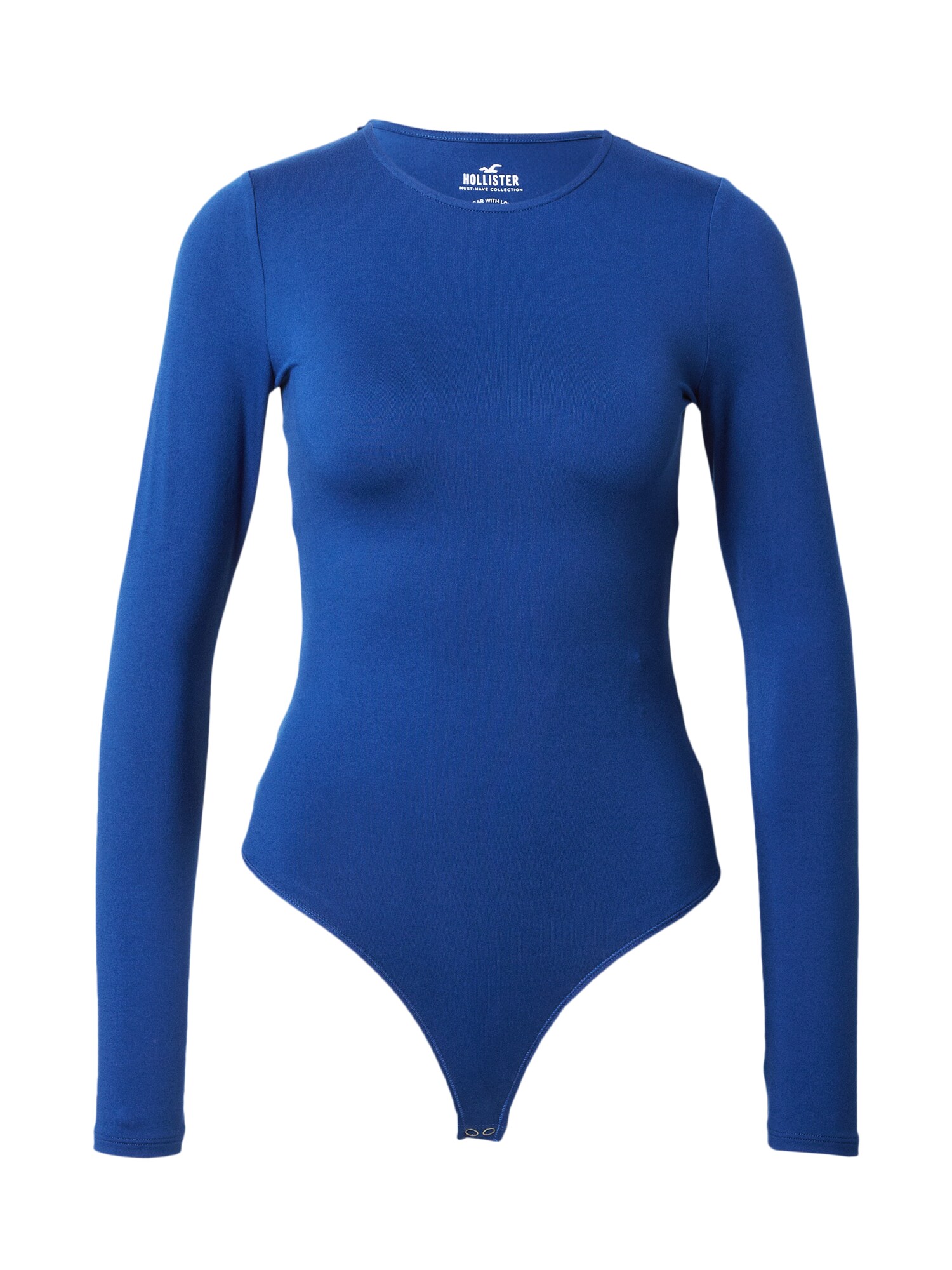 HOLLISTER Košeľové body  modrá