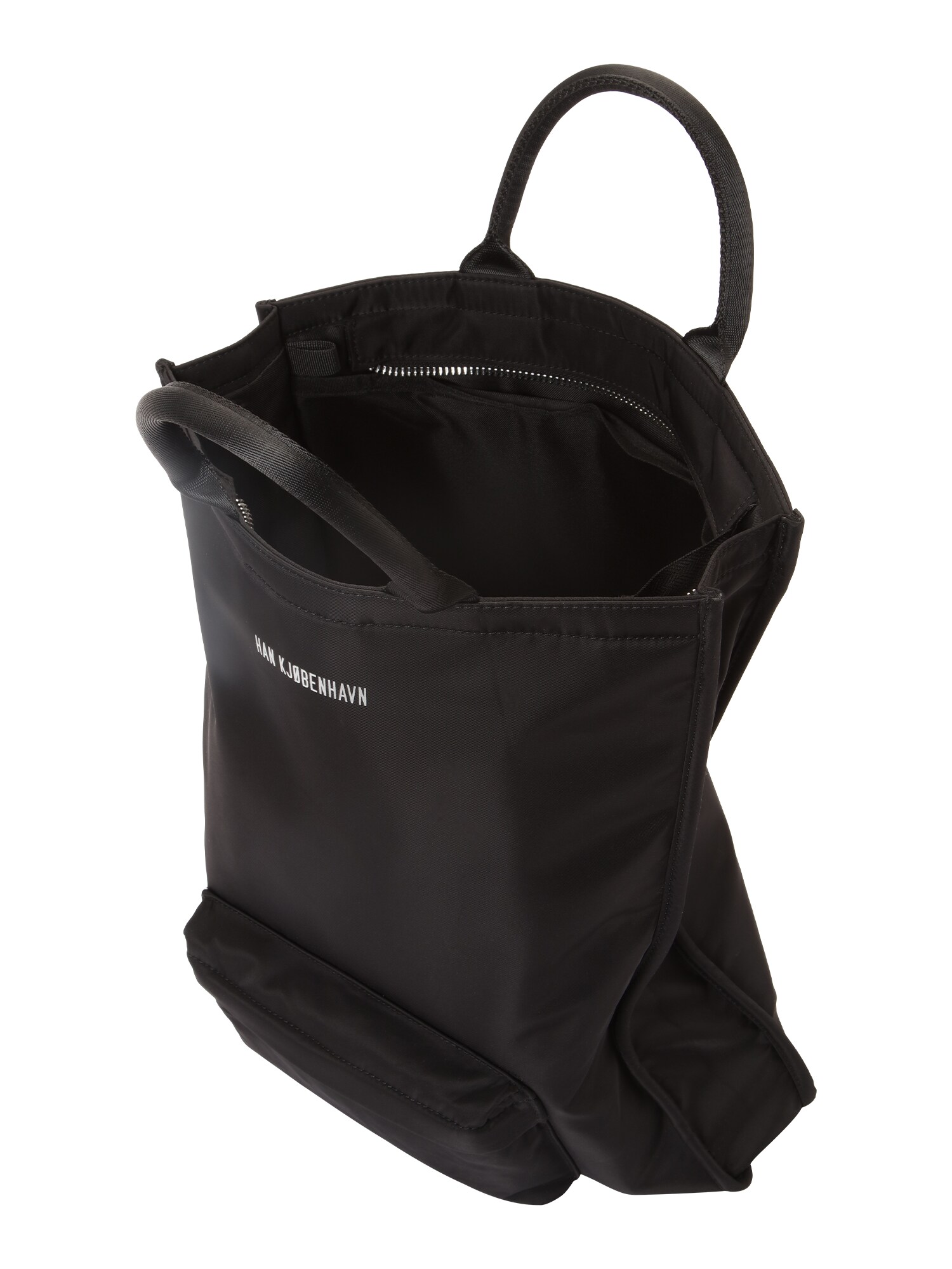 Han Kjøbenhavn Shopper čierna / biela (obrázok 4)