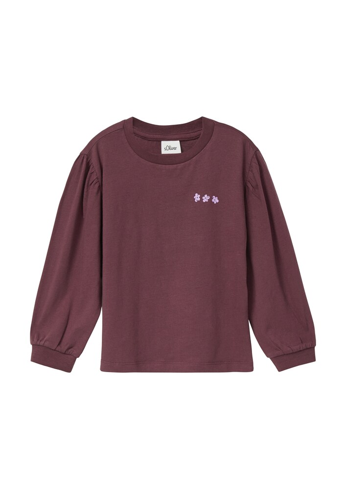 s.Oliver Shirt Mädchen Größe 92/98 flieder / orange / bordeaux / weiß