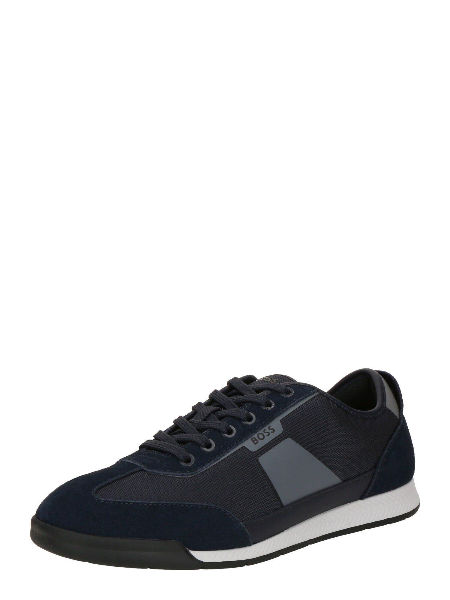 BOSS Sneaker low 'Nitan'  albastru marin / opal / pământiu