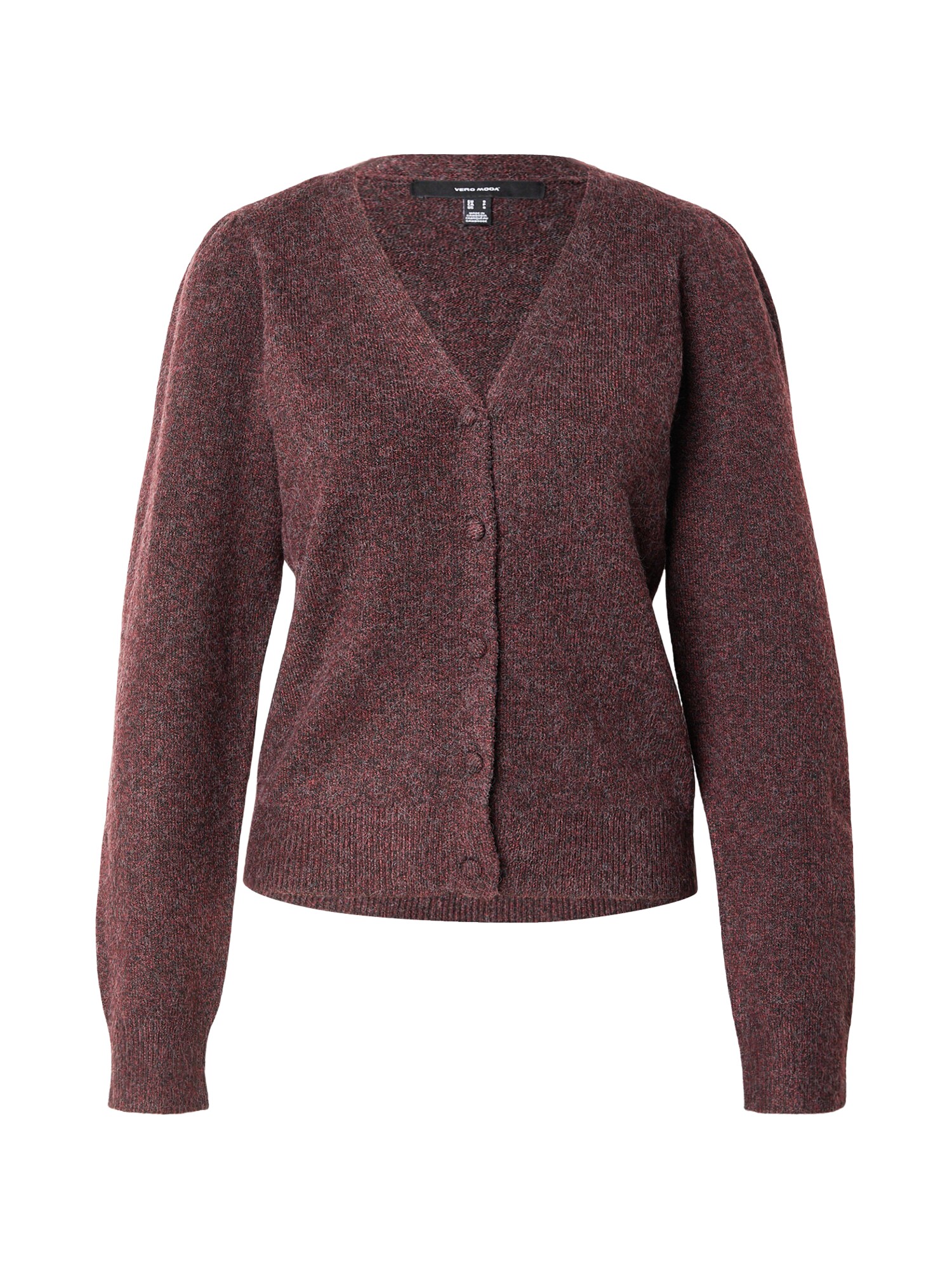 VERO MODA Kardigán 'VMDOFFY'  vínovo červená
