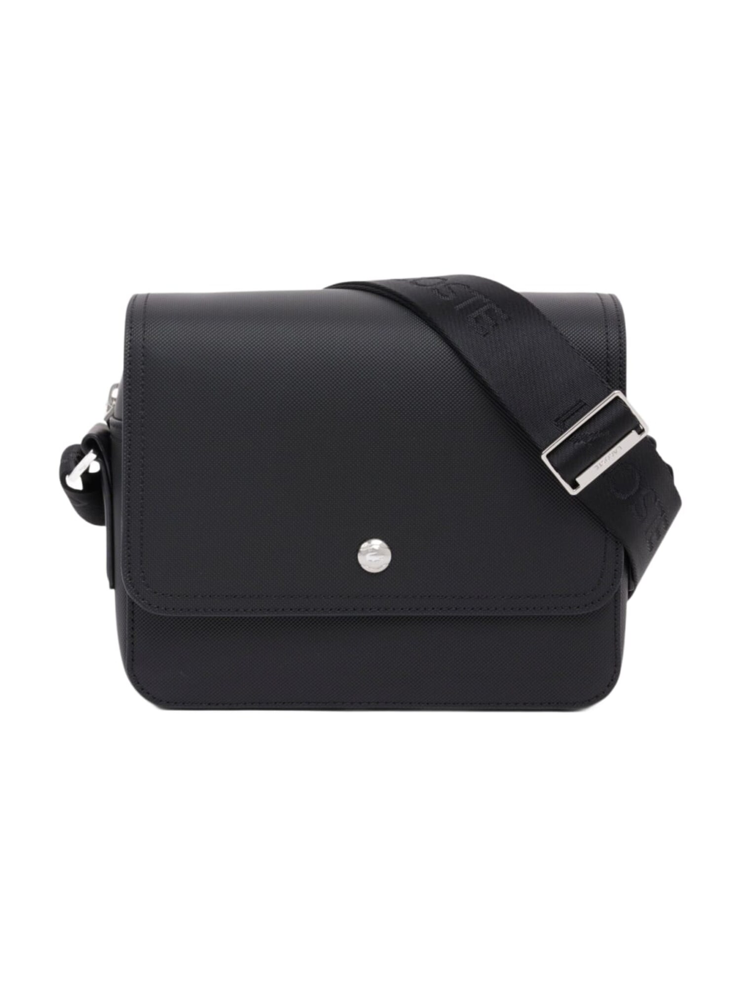LACOSTE Bolso de hombro 'Lacoste Petit sac messenger Homme Langon Petit Piqué Noir' negro – imagen 1