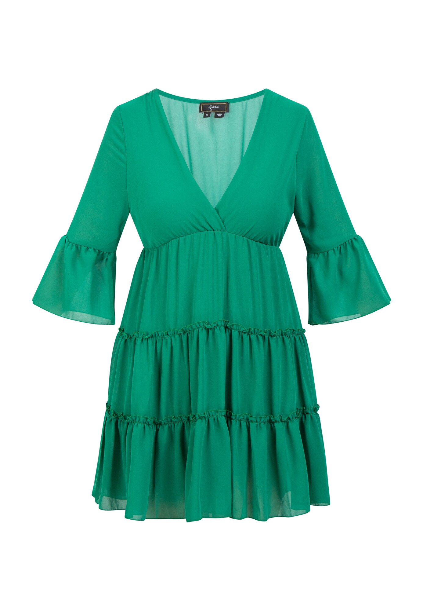 Faina Vestido verde hierba