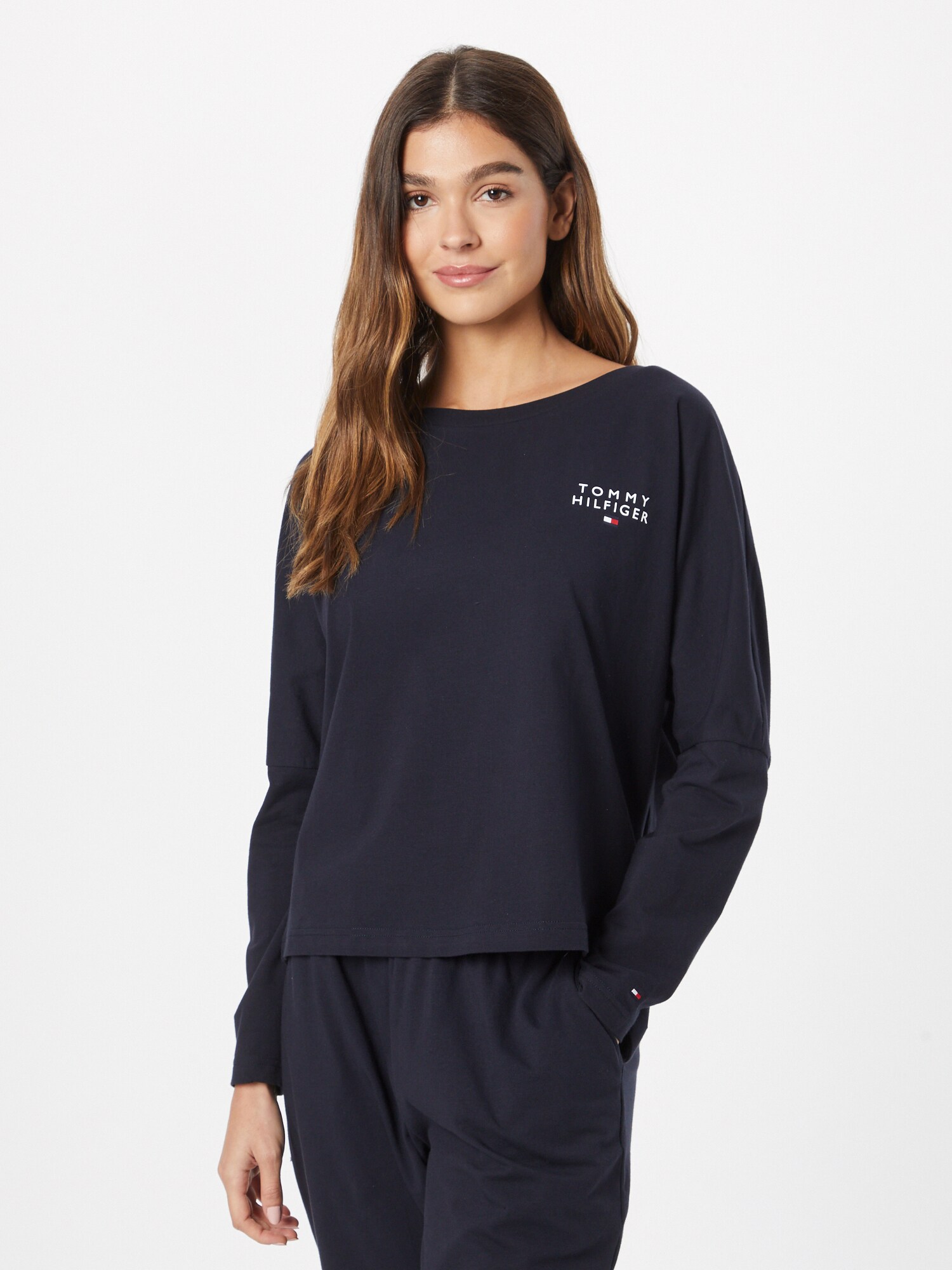 Tommy Hilfiger Underwear Hálóingek  tengerészkék / tűzpiros / fehér termék 2. képe