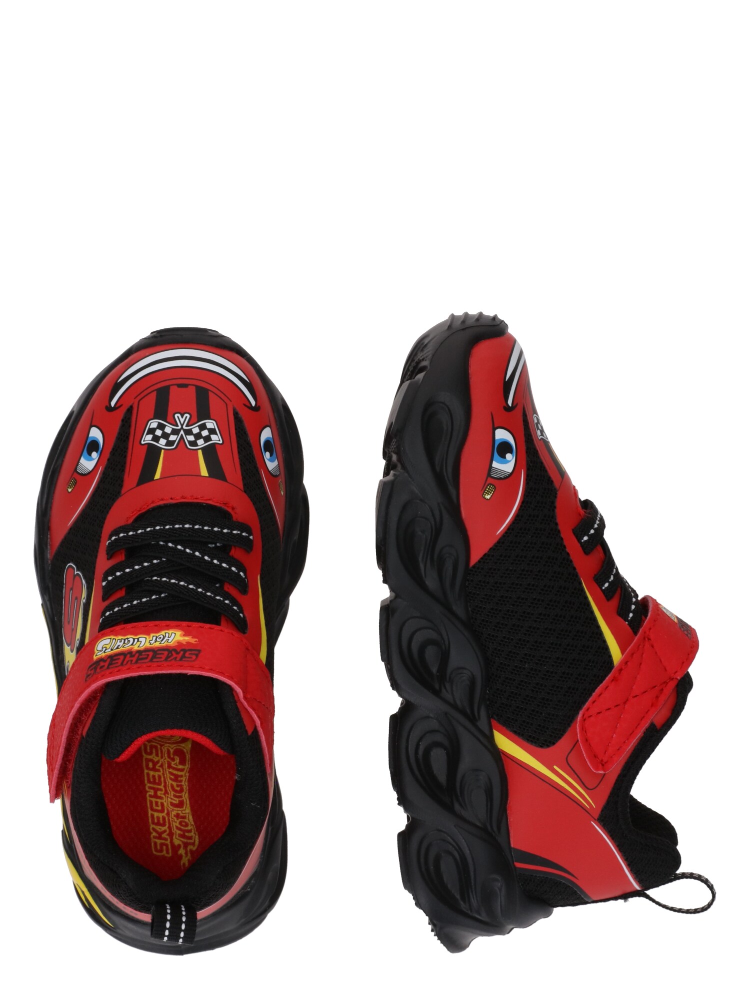 SKECHERS Sportcipő 'THERMO-FLASH - WHEEL BUDDIES'  sárga / piros / fekete termék 2. képe