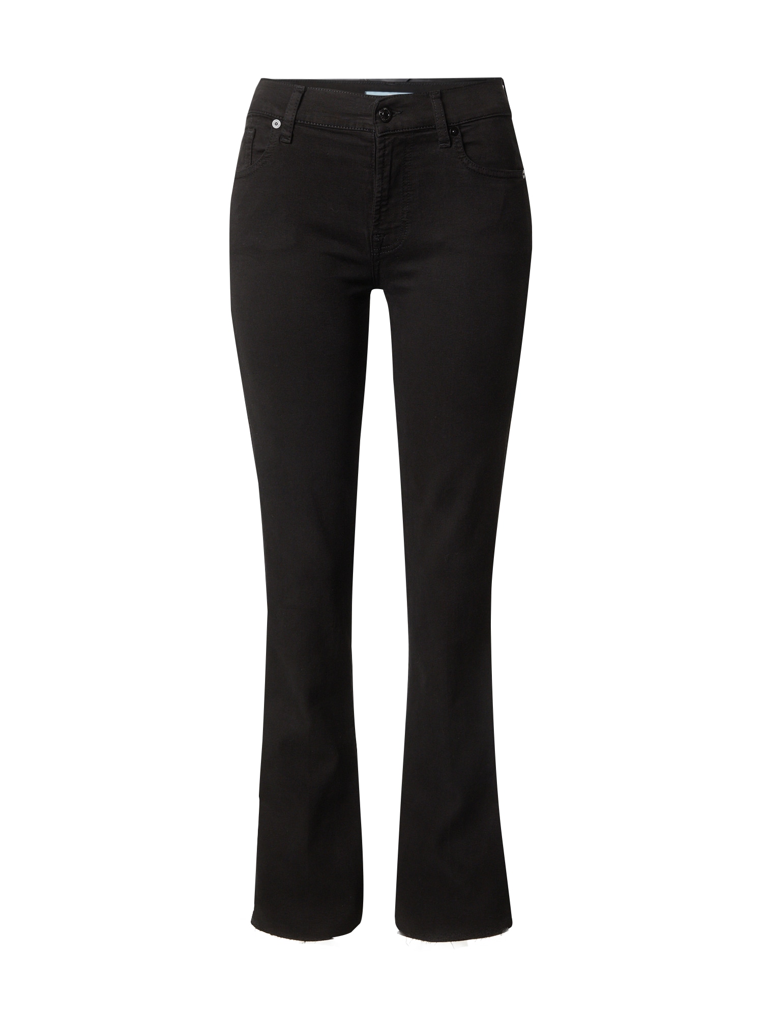 7 for all mankind Kavbojke 'TAILORLESS'  črn denim