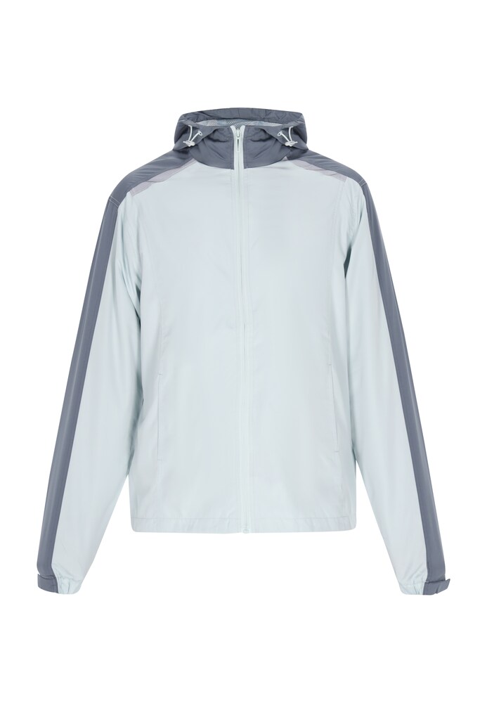 ALEKO Jacke Herren Größe XXL hellblau / grau