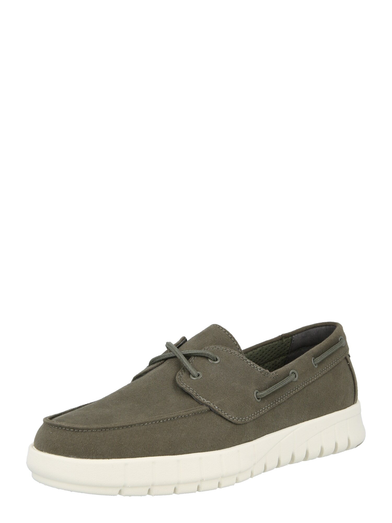 GEOX Pantofi cu șireturi 'U FLEXTRIDE B'  verde pin