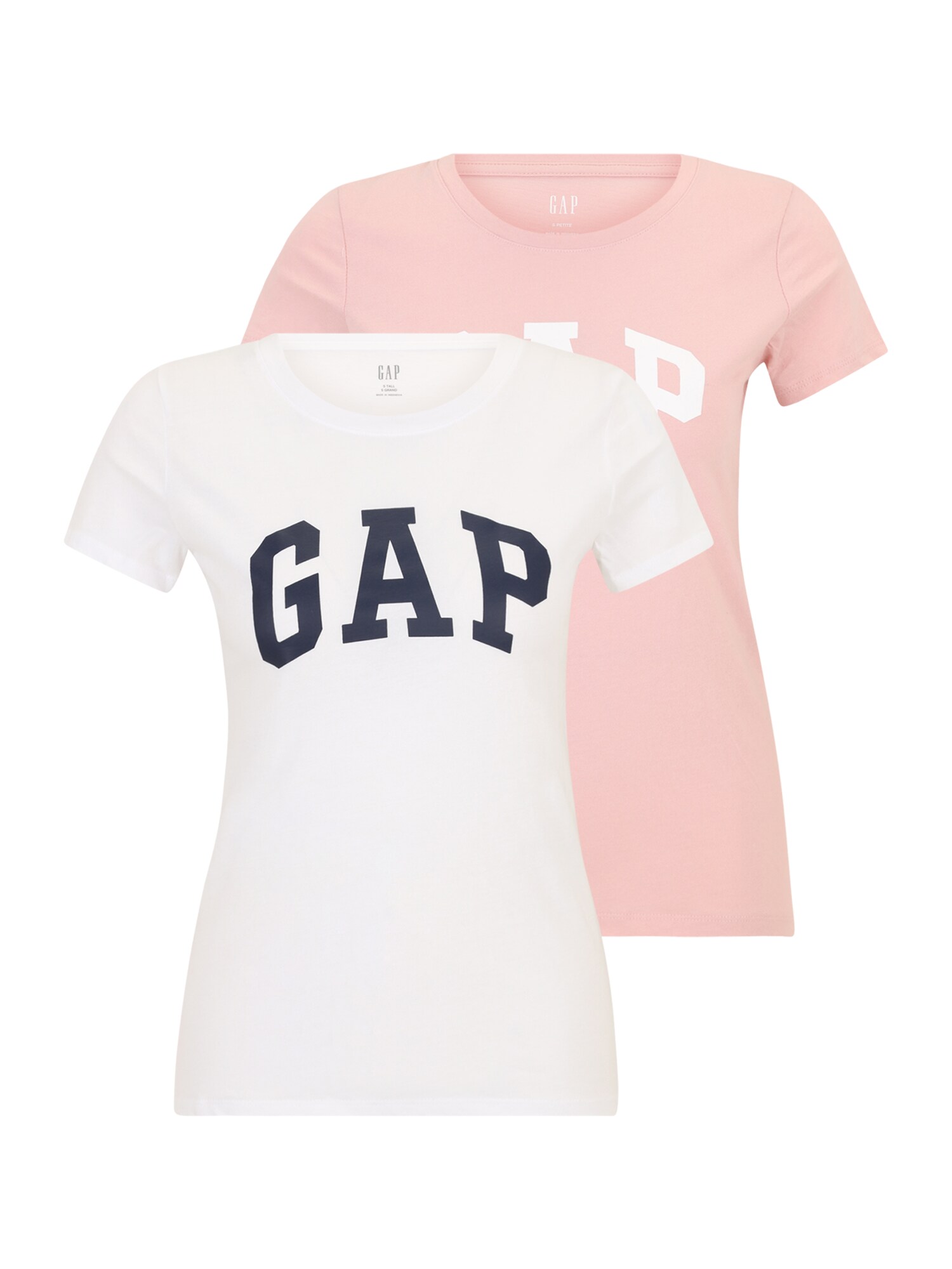 Gap Petite Tricou FRANCHISE  bleumarin / roz / alb