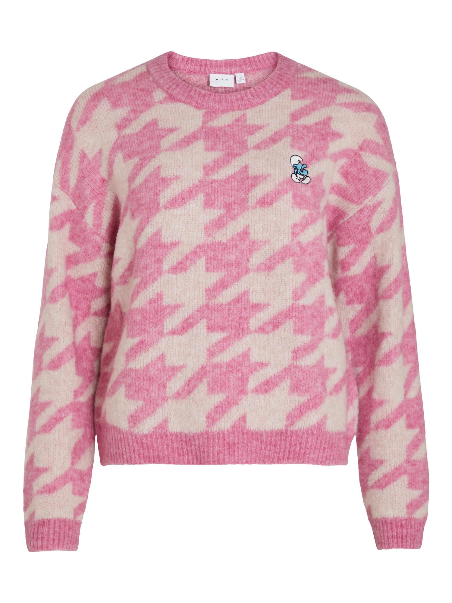 Жени > Дрехи > Пуловери и Трикотаж > Трикотаж > Фини плетени пуловери VILA Пуловер ‘Amaya’  розово / пудра