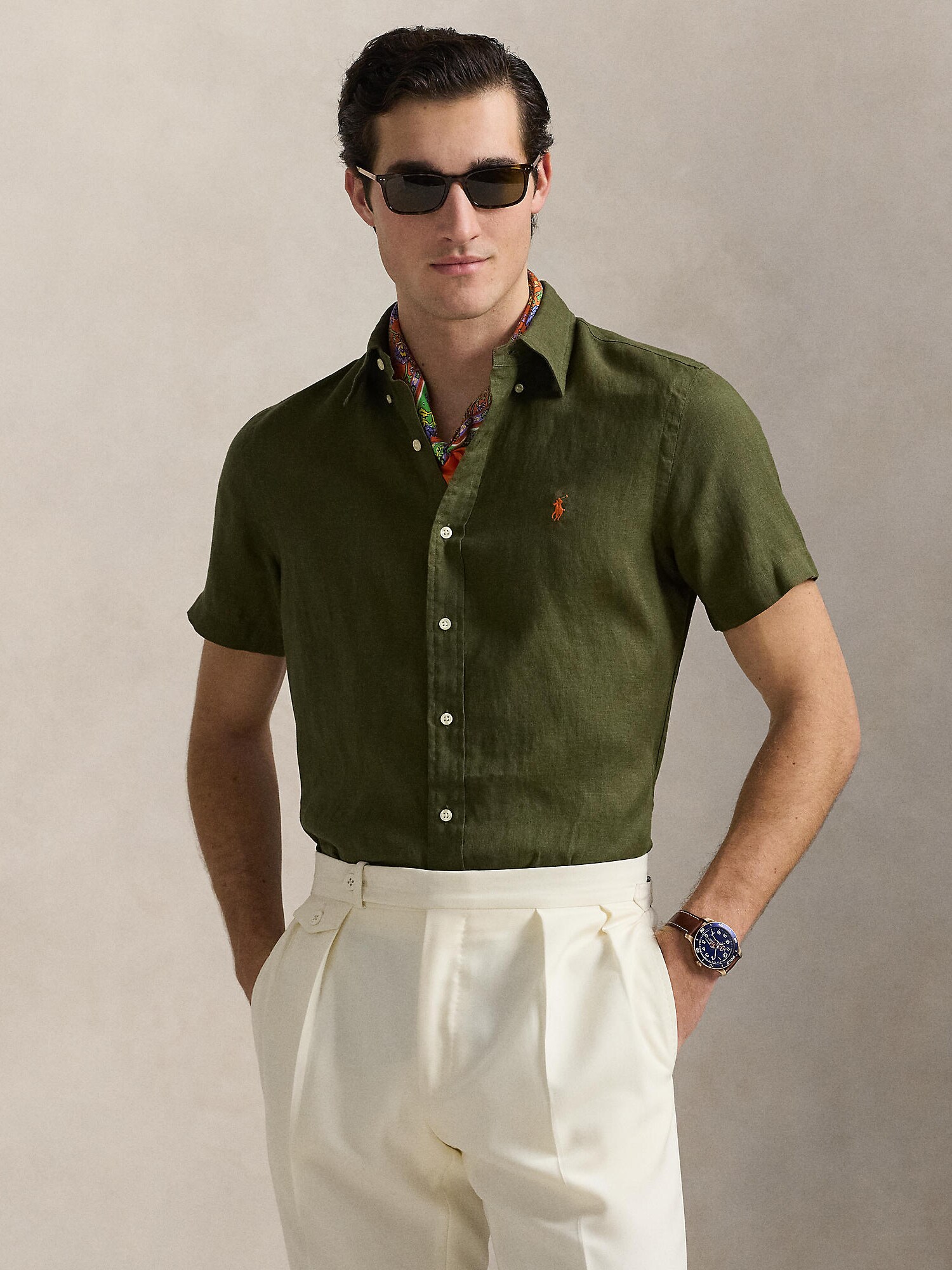Polo Ralph Lauren Ing  olíva / narancs termék 2. képe