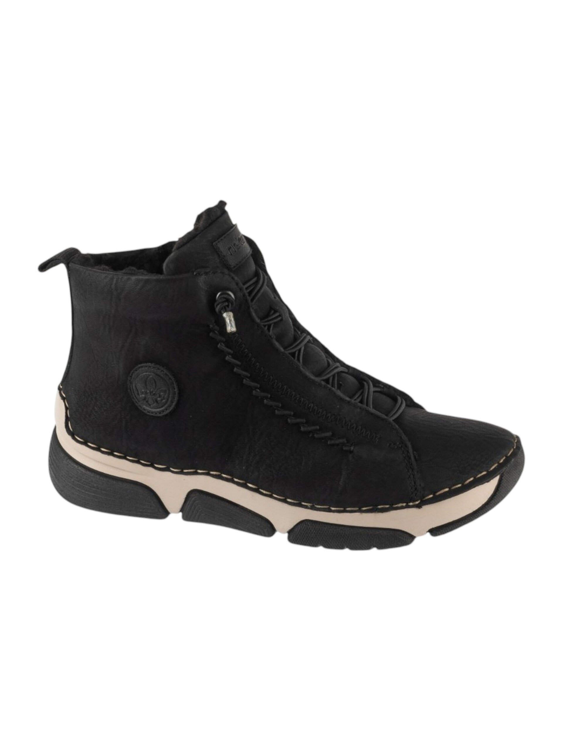 Rieker Stövlett med snörning kängor & boots dam