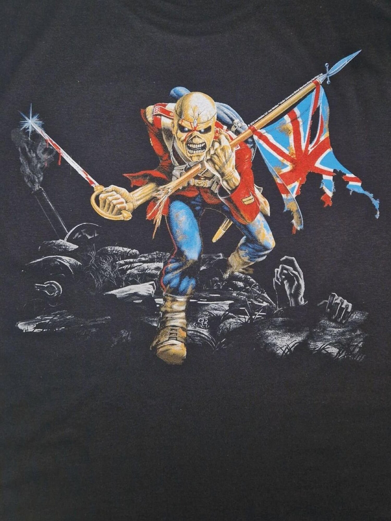 Iron Maiden Sudadera con cremallera 'Trooper'  negro – imagen 4
