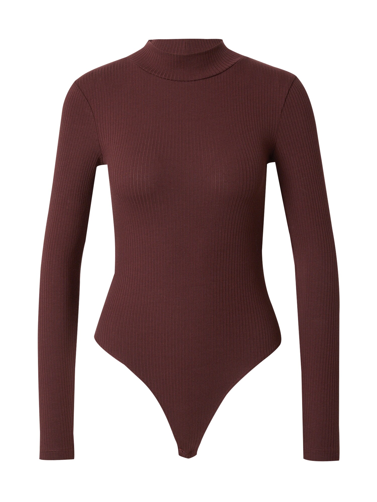ABOUT YOU Tricou body Carmen  ciocolatiu
