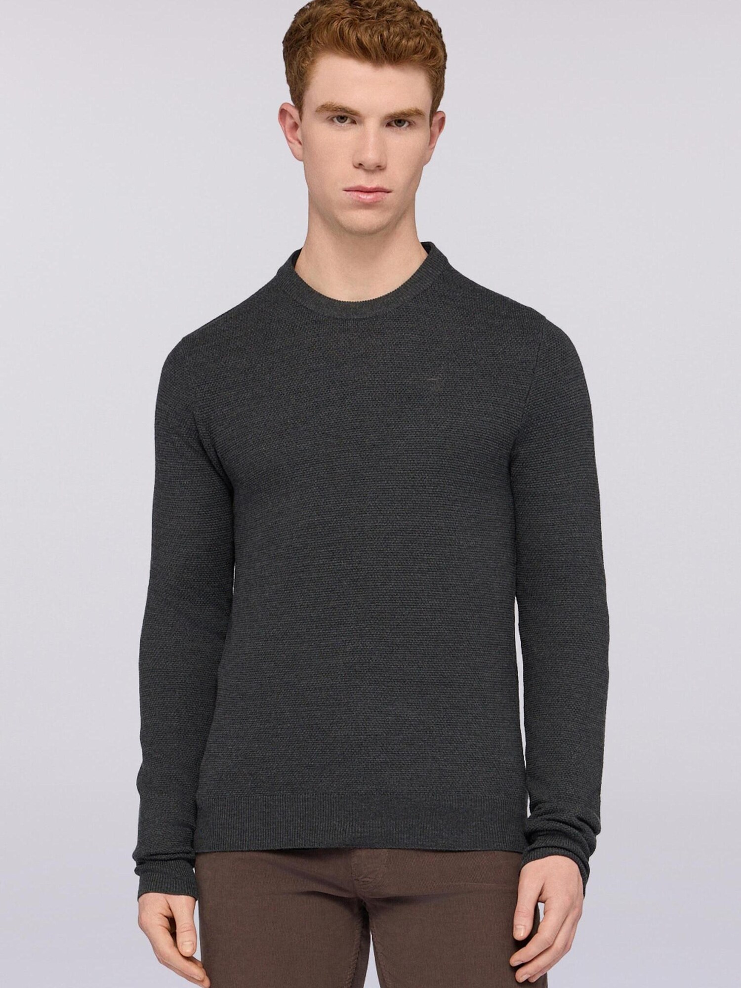 Trussardi Jersey gris claro – imagen 2