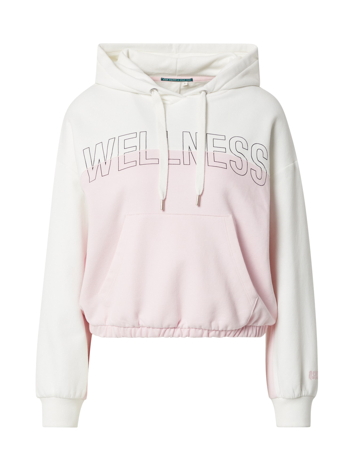 QS by s.Oliver QS by s.Oliver Sweatshirt pastellpink / schwarz / weiß