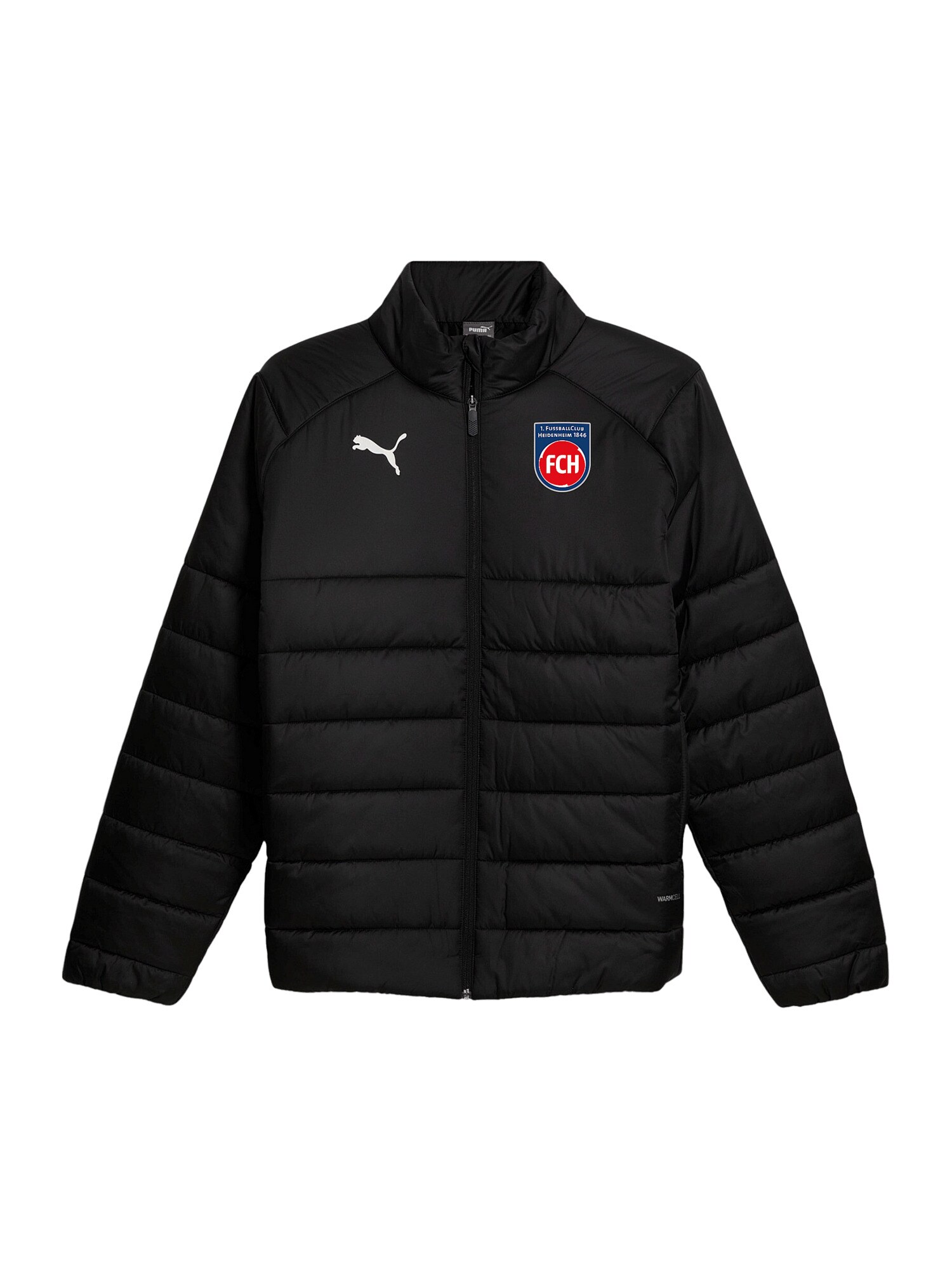PUMA Geacă sport FC Heidenheim  albastru / roșu / negru / alb