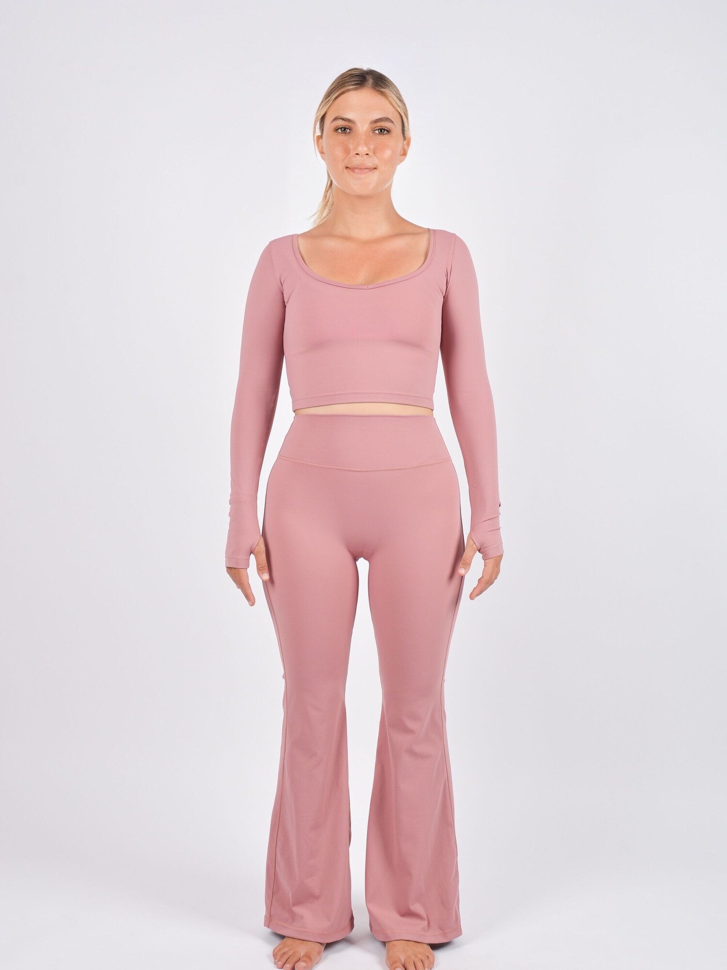 Thumbnail - Kadoo Leggings Balance - Blush (recycelt)