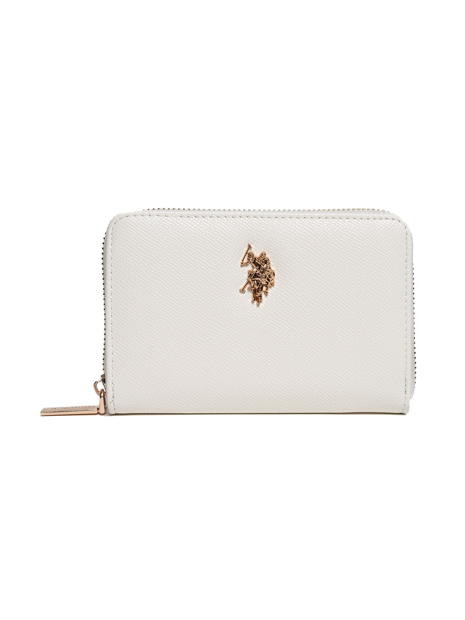 U.S. POLO ASSN. Portofel alb murdar