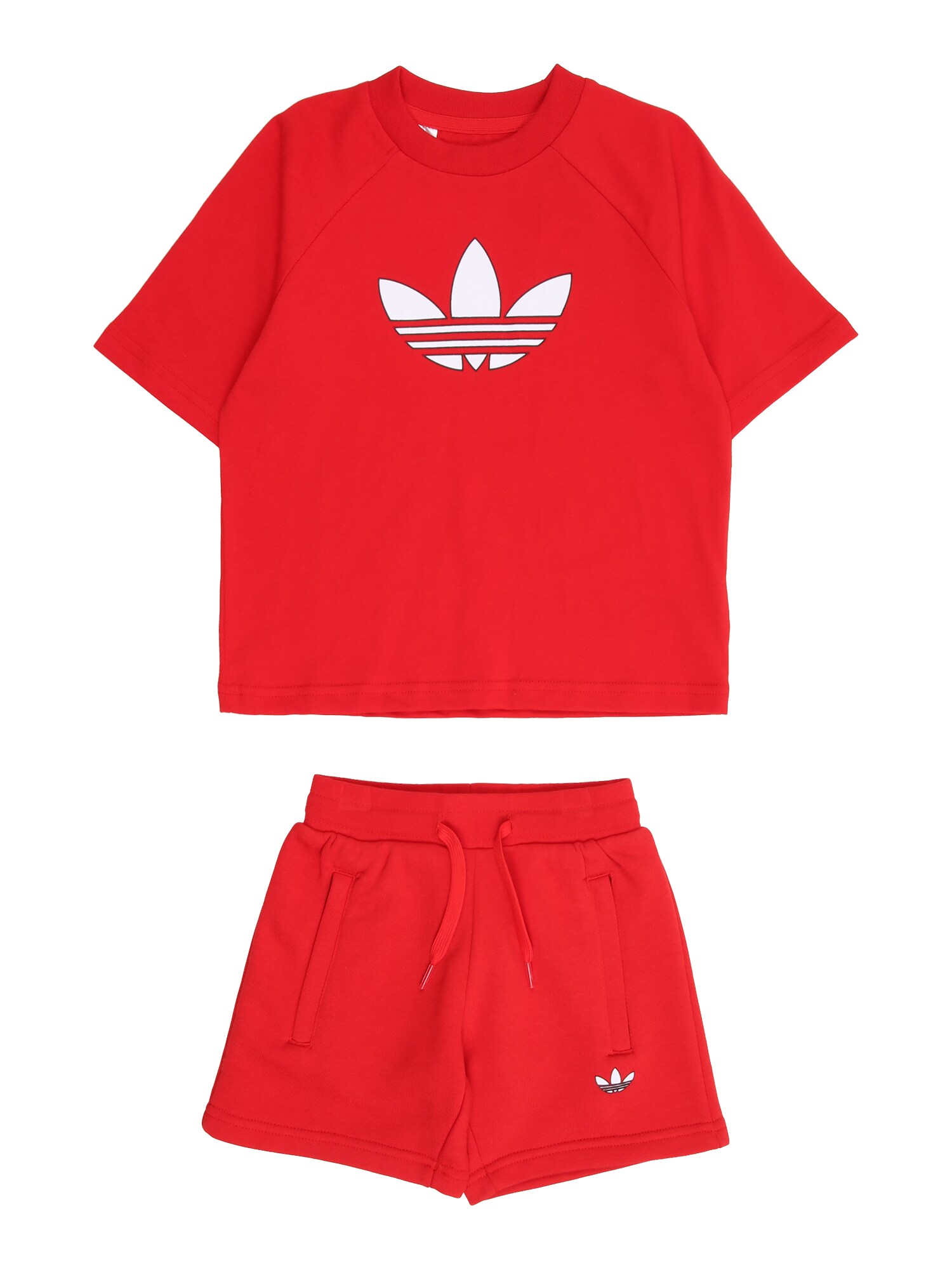 ADIDAS ORIGINALS Set  roșu / alb