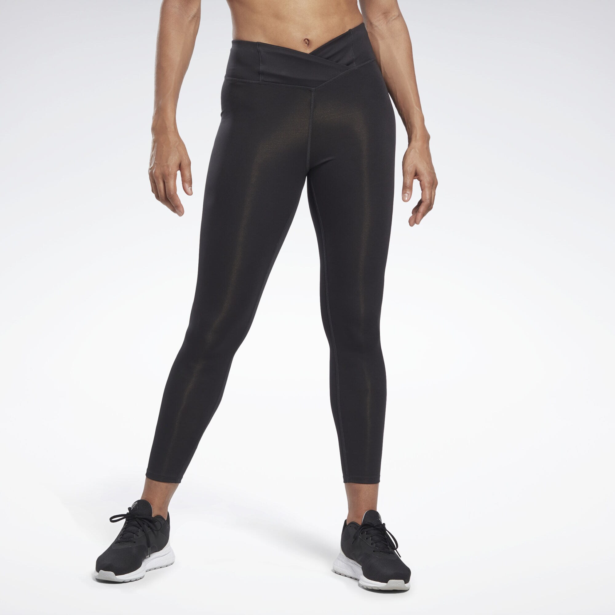 Reebok Sportnadrágok  világosszürke / fekete termék 2. képe
