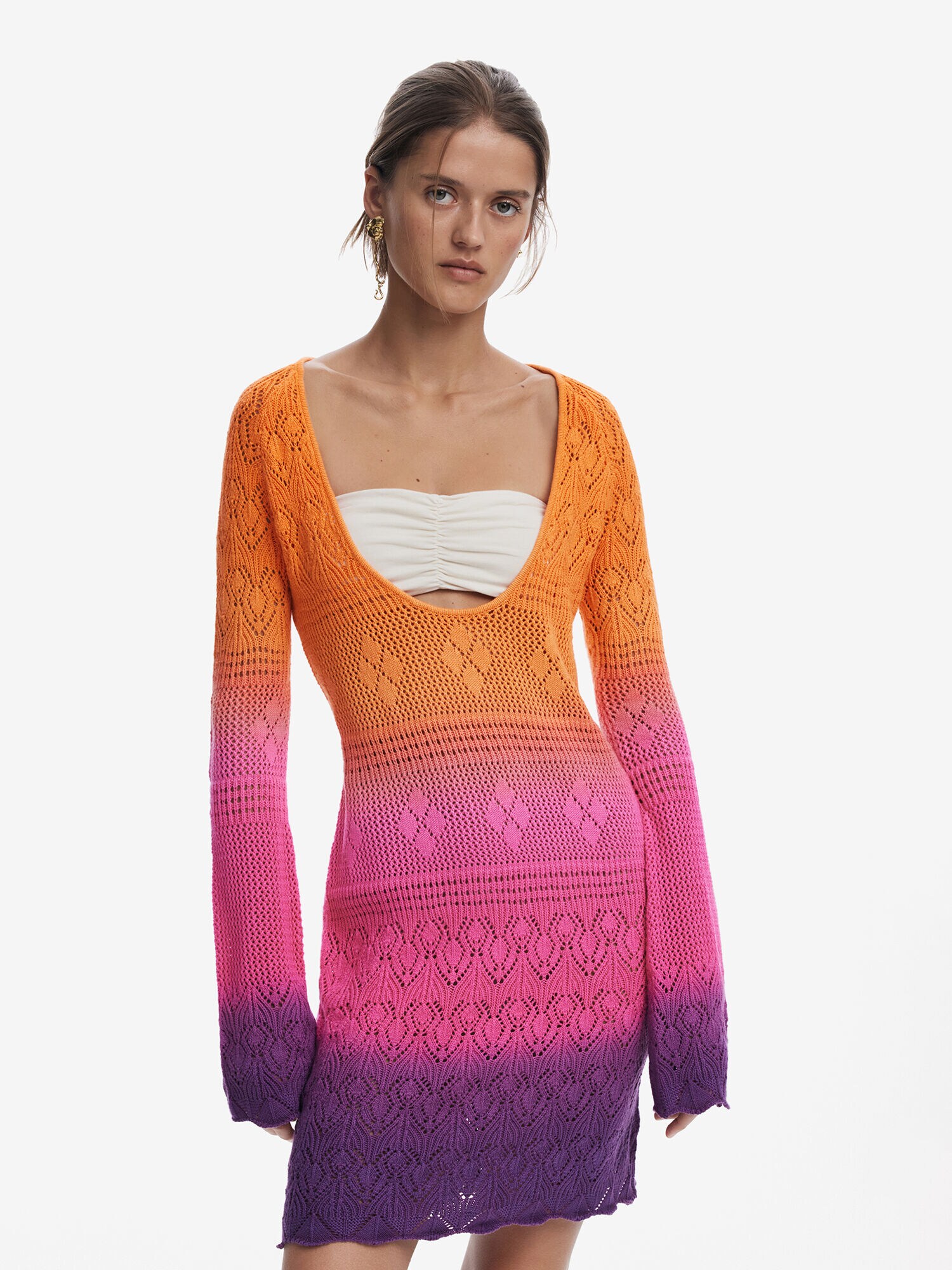 Thumbnail - Desigual Strandkleid Tie-Dye