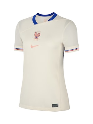 NIKE Camiseta de fútbol 'France 2025'  crema / azul real / rosa