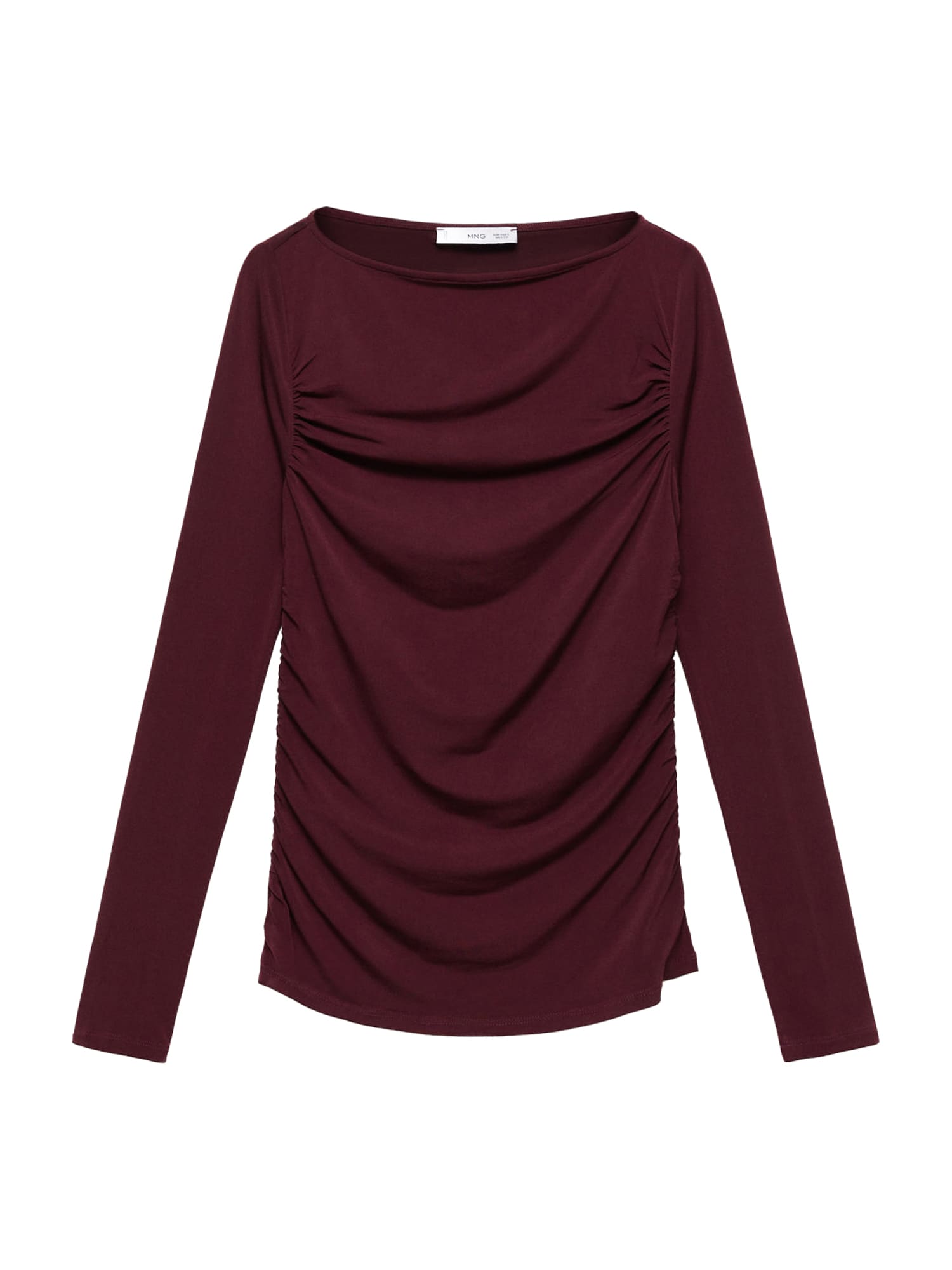 MANGO Tricou ROBIN  roşu închis