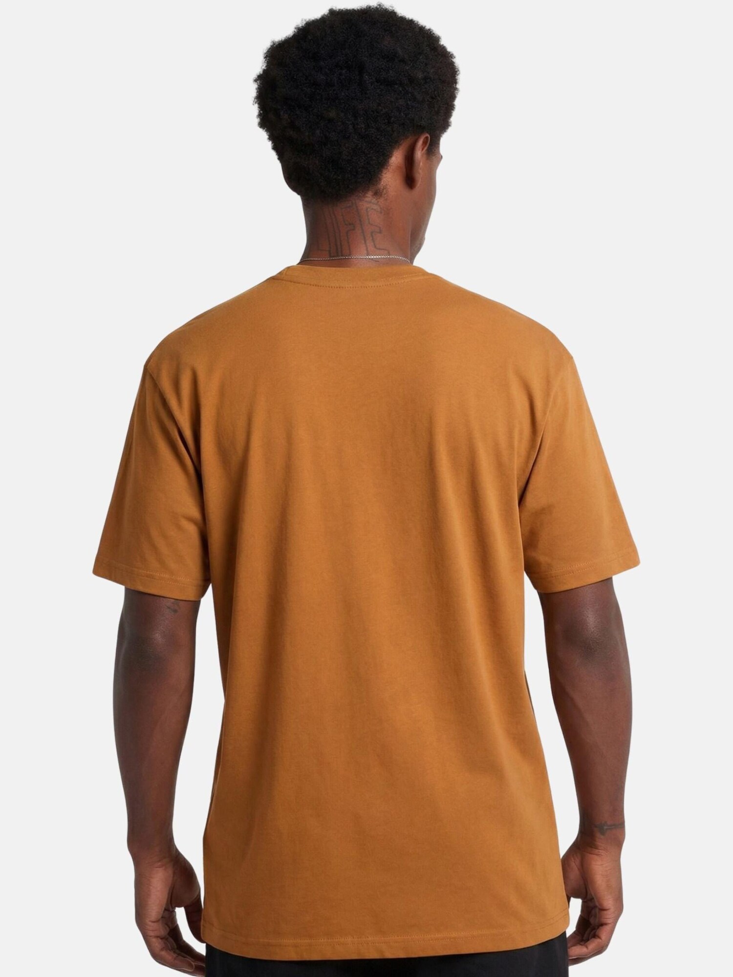 VANS Camiseta 'VANS WASHED SS TSHIRT LX T-SHIRT'  naranja – imagen 3