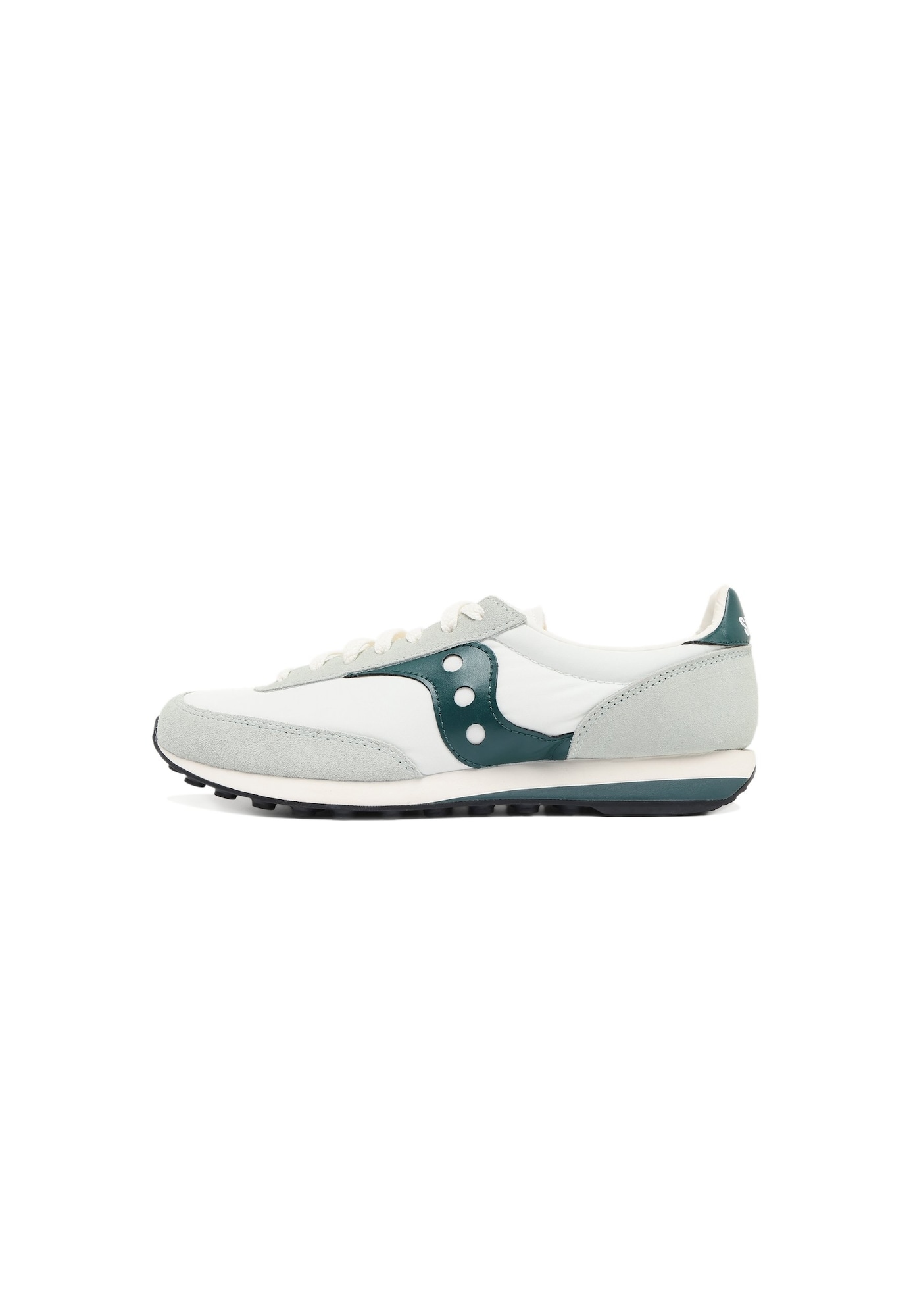 saucony Sneaker low TRAINER 80 gri deschis / verde pin / alb / alb murdar
