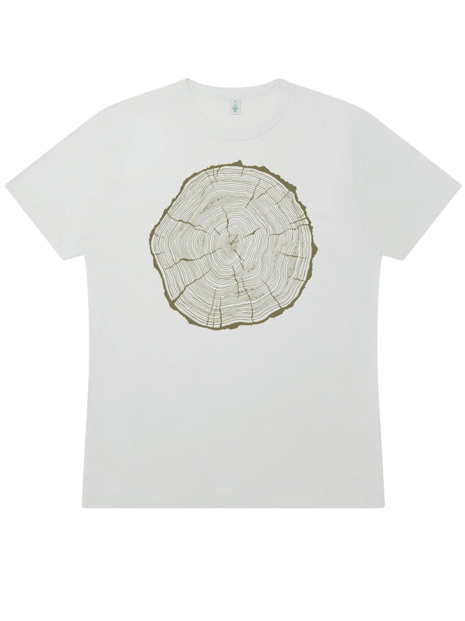 Life-Tree Majica '"Biglsice" Warm White' bijela
