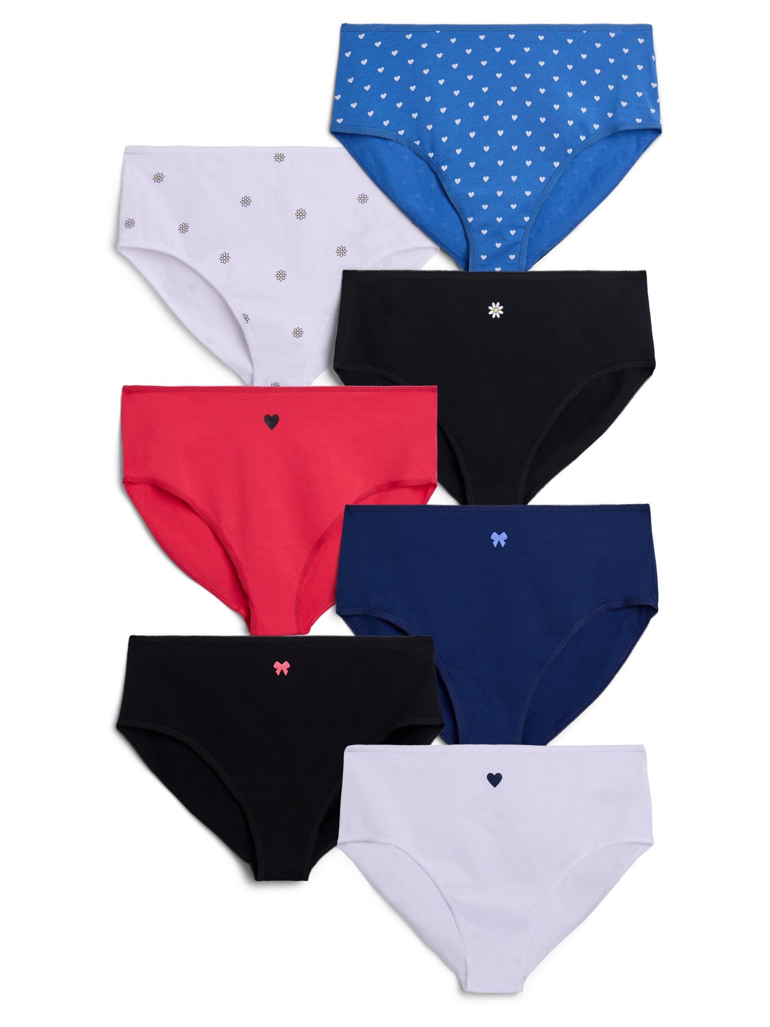 Devoted by Zizzi Slip 'Lweek'  kék / tengerészkék / piros / fekete / fehér akciós termékkép 1