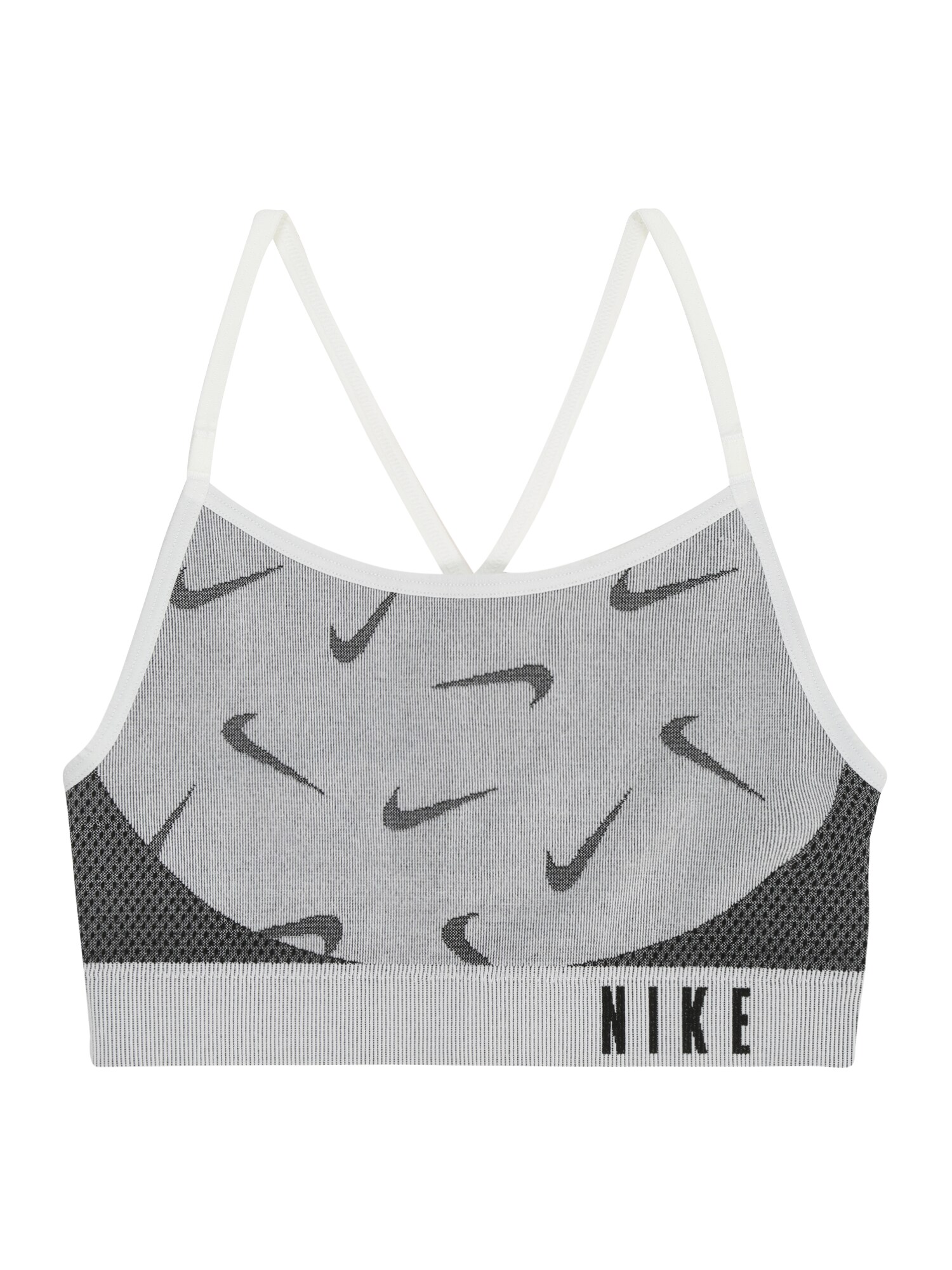 NIKE Sportinio stiliaus apatiniai drabužiai  balta / pilka / tamsiai pilka / juoda