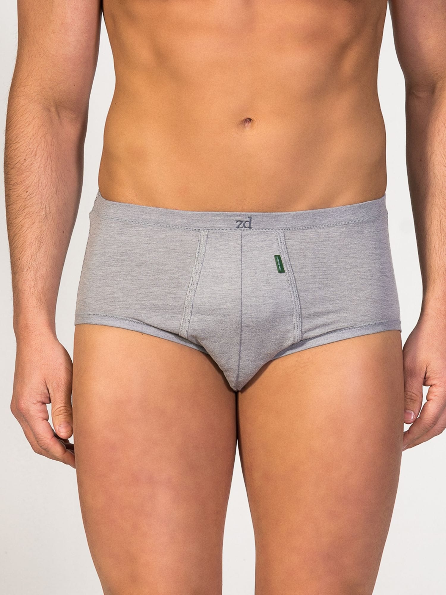 zd ZERO DEFECTS Braga 'Senior Egyptian cotton'  gris