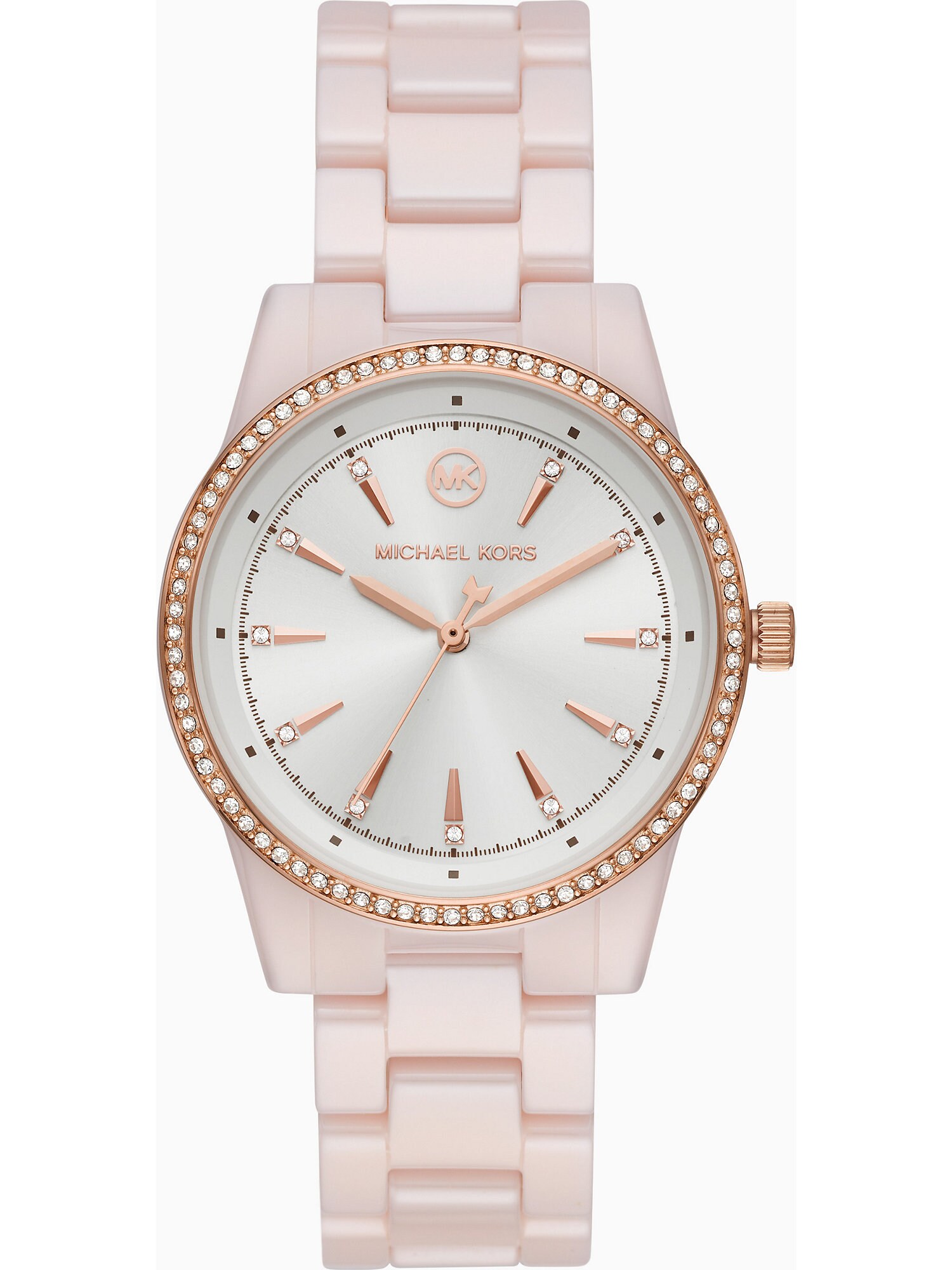Michael Kors Analoginis (įprastinio dizaino) laikrodis  šviesiai rožinė / rožinio aukso spalva / balta