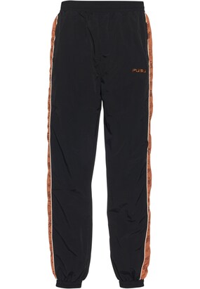 Fubu Broek ‘Corporate’ Mandarijn / Zwart / Wit