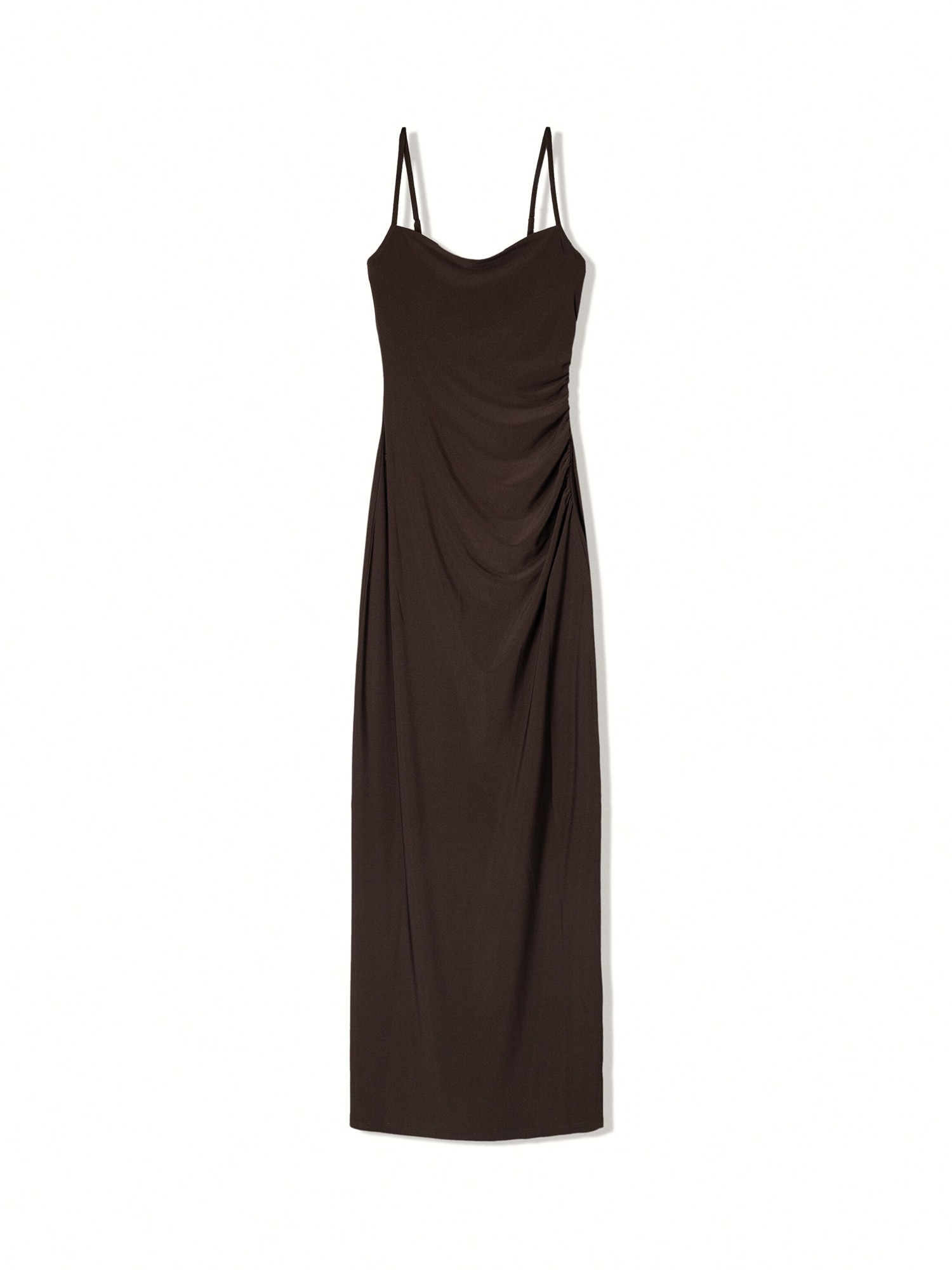 Bershka Rochie de vară  maro închis