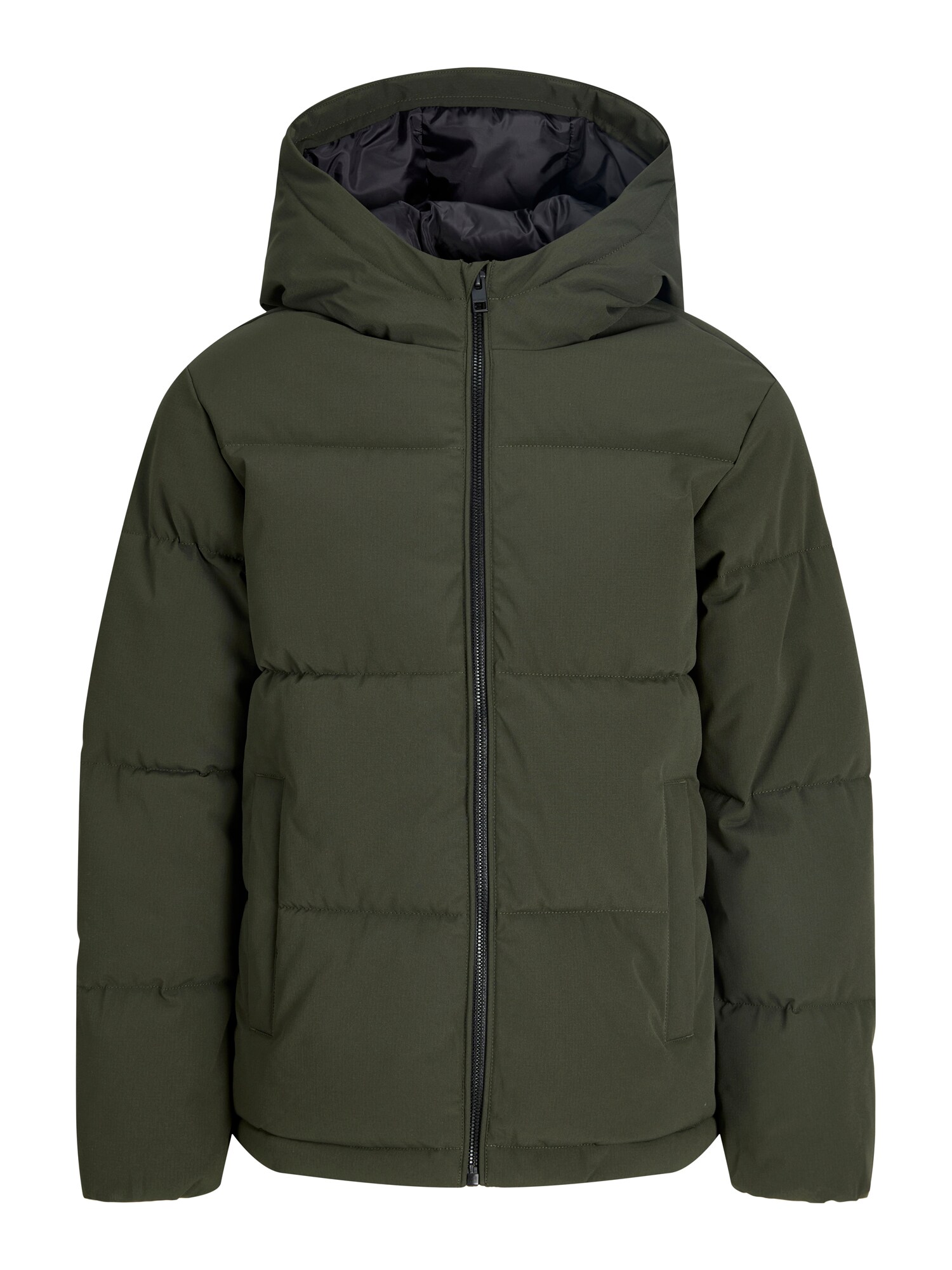 Jack & Jones Junior Geacă de primăvară-toamnă JJGalaxy oliv