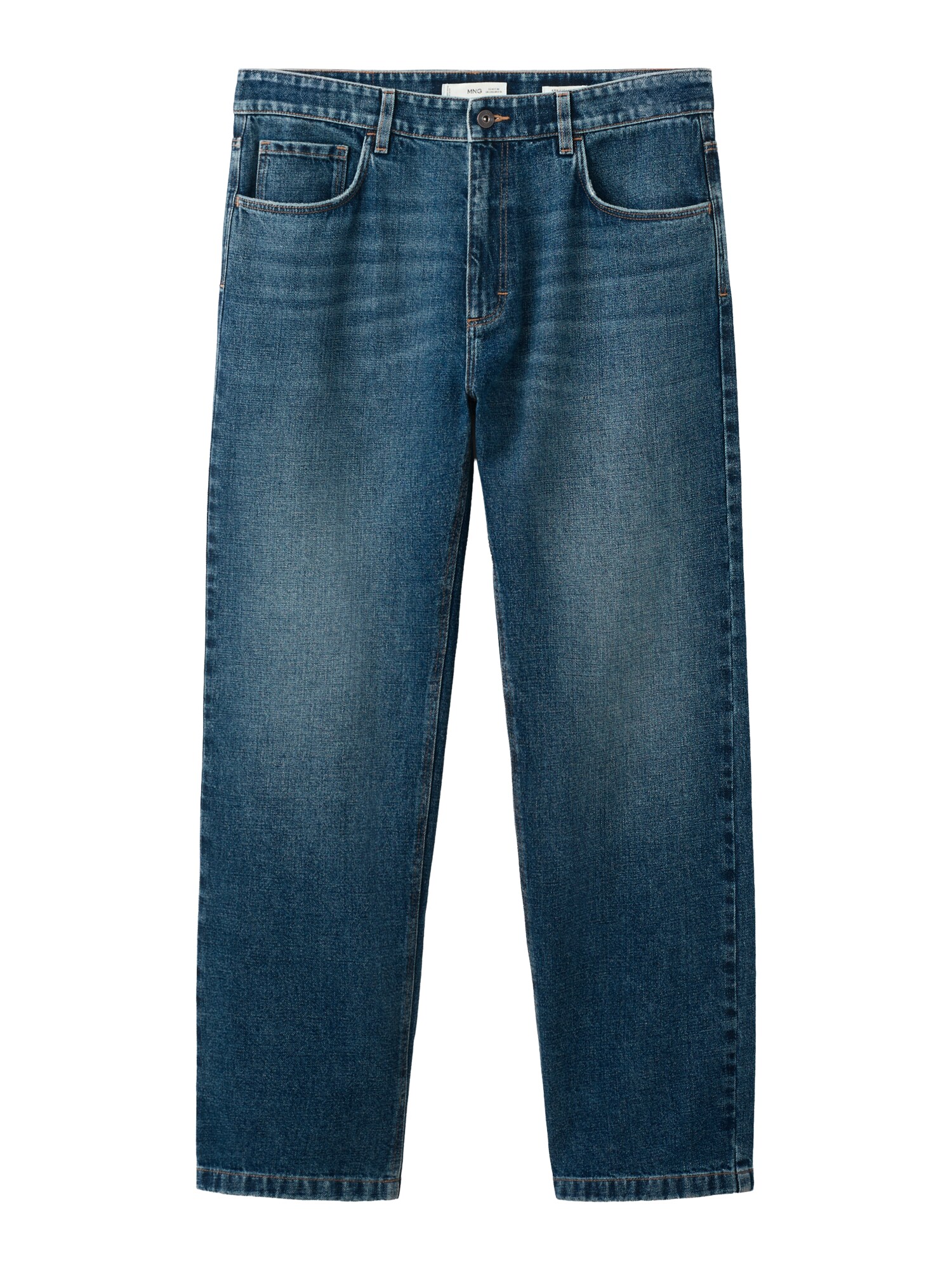 MANGO MAN Jeans 'Andreas'  albastru închis