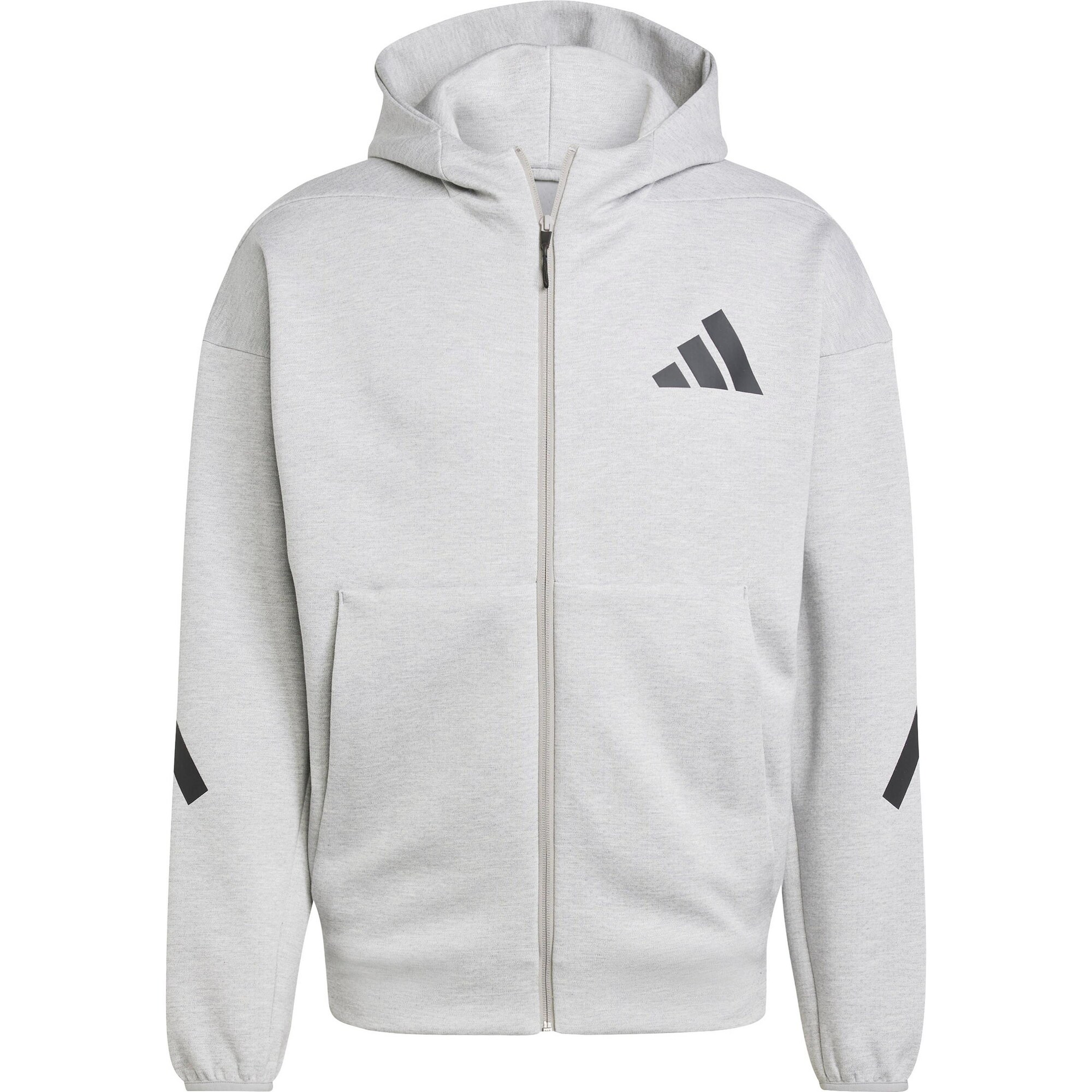 ADIDAS SPORTSWEAR Sport szabadidős dzsekik 'Z.N.E.'  szürke / fekete akciós termékkép 1